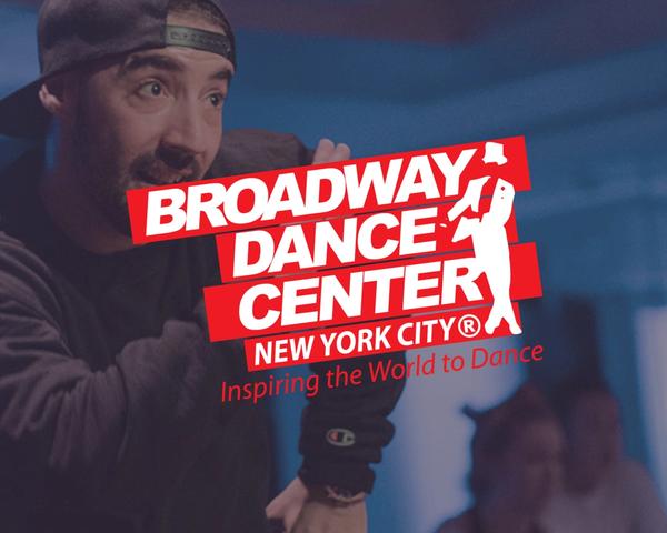 Broadway Dance Center card logo