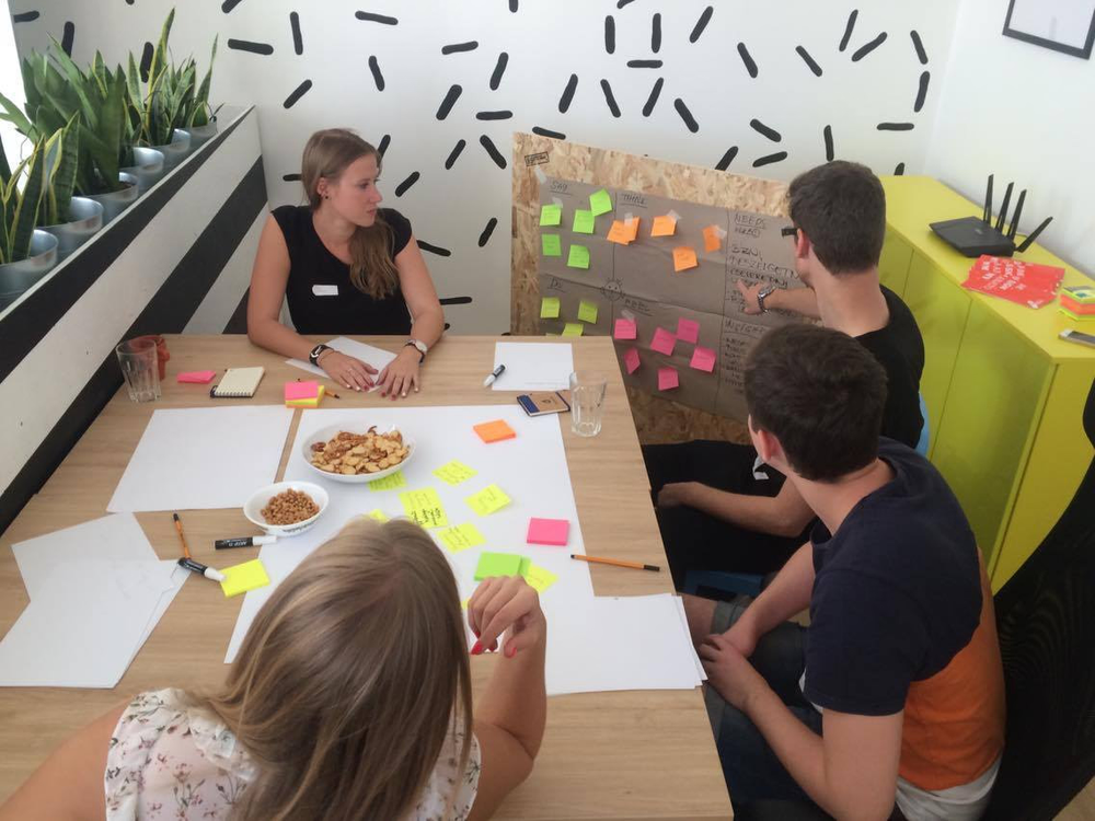 UX workshop at Cheppers during the Design Week 05