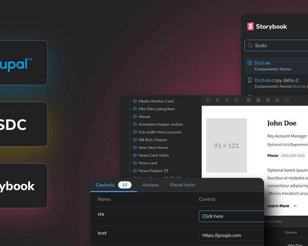 Drupal + SDC + Storybook