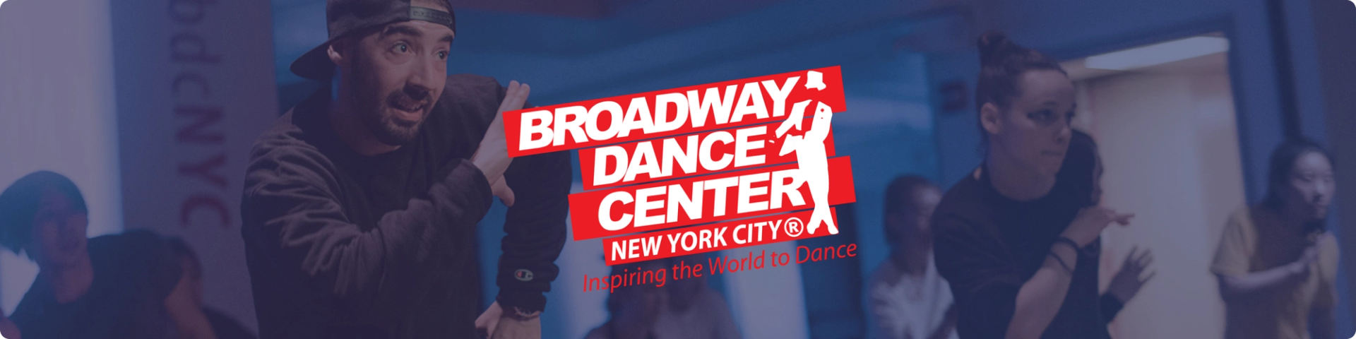Broadway dance center banner