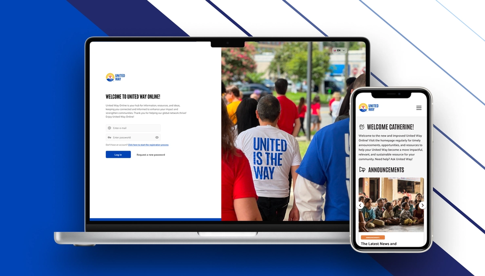United way mobile and laptop