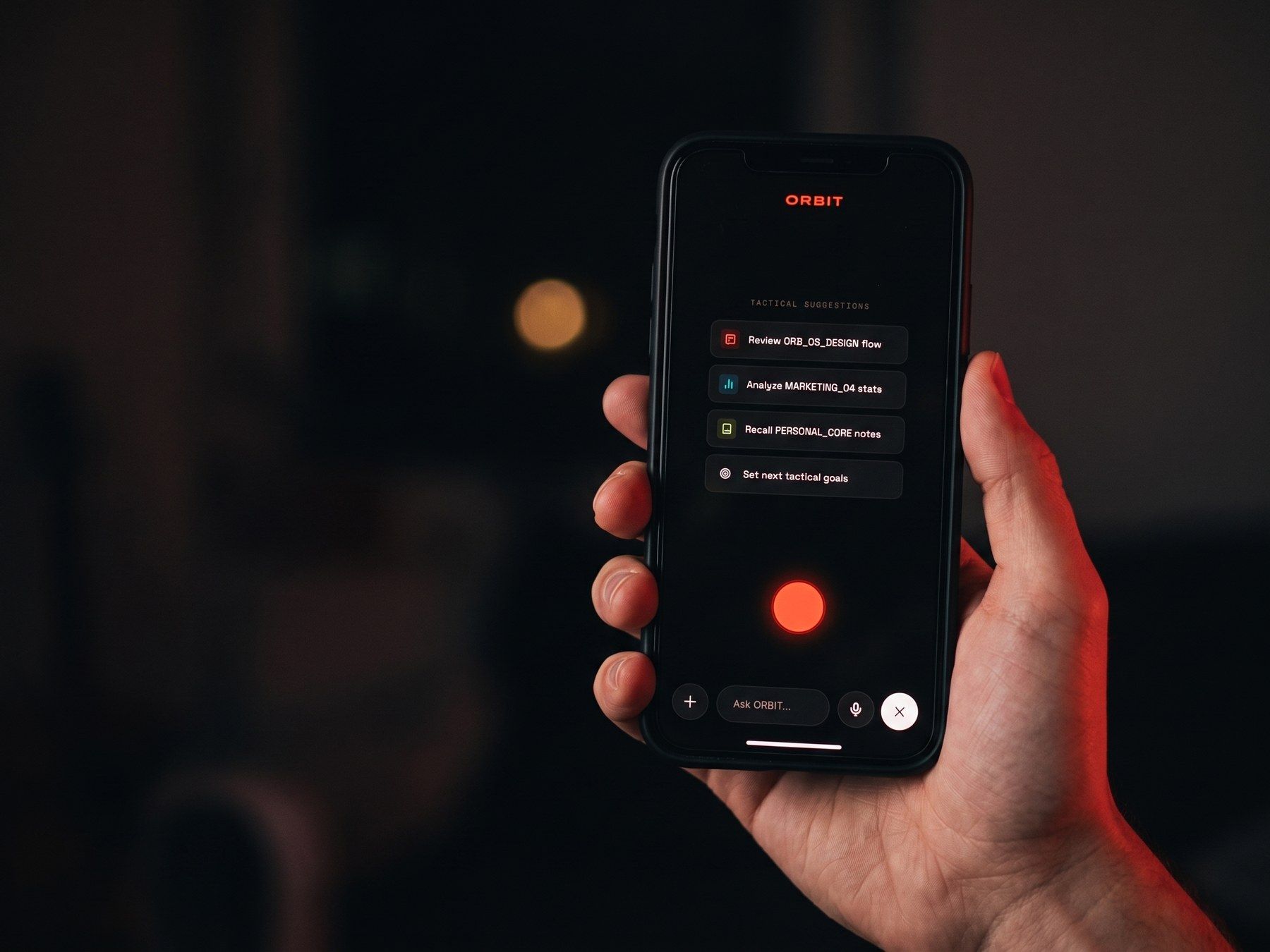 The mobile companion, late at night