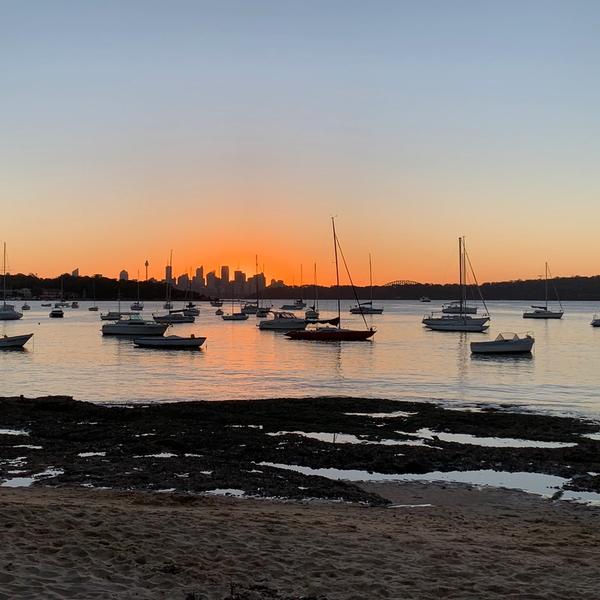 Watsons bay sunset golden hour