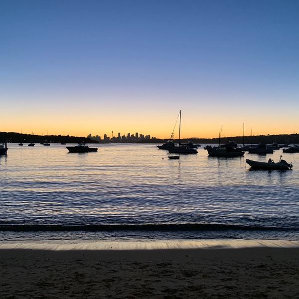 Watsons bay sunset