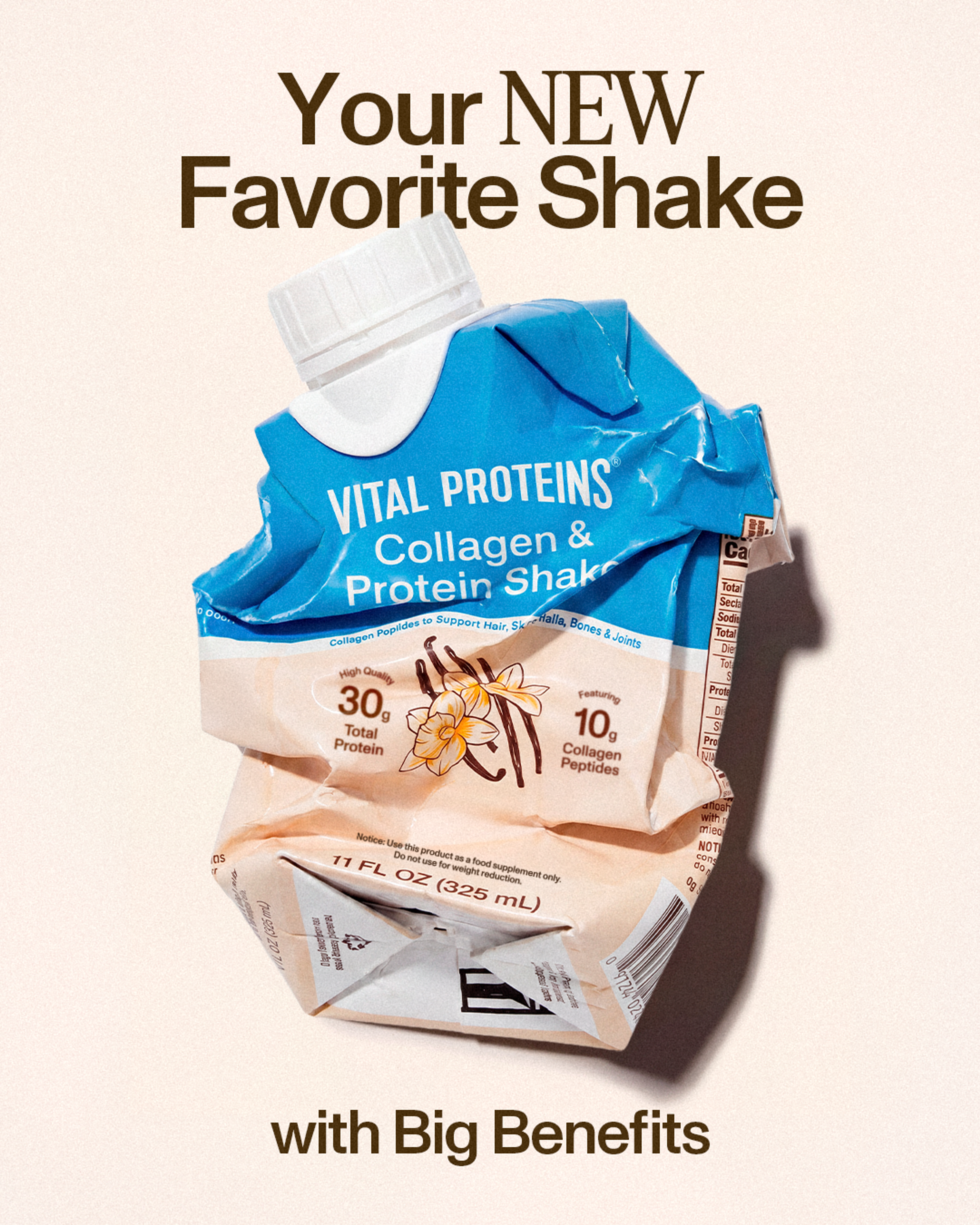 Vital Proteins Vanilla Shake