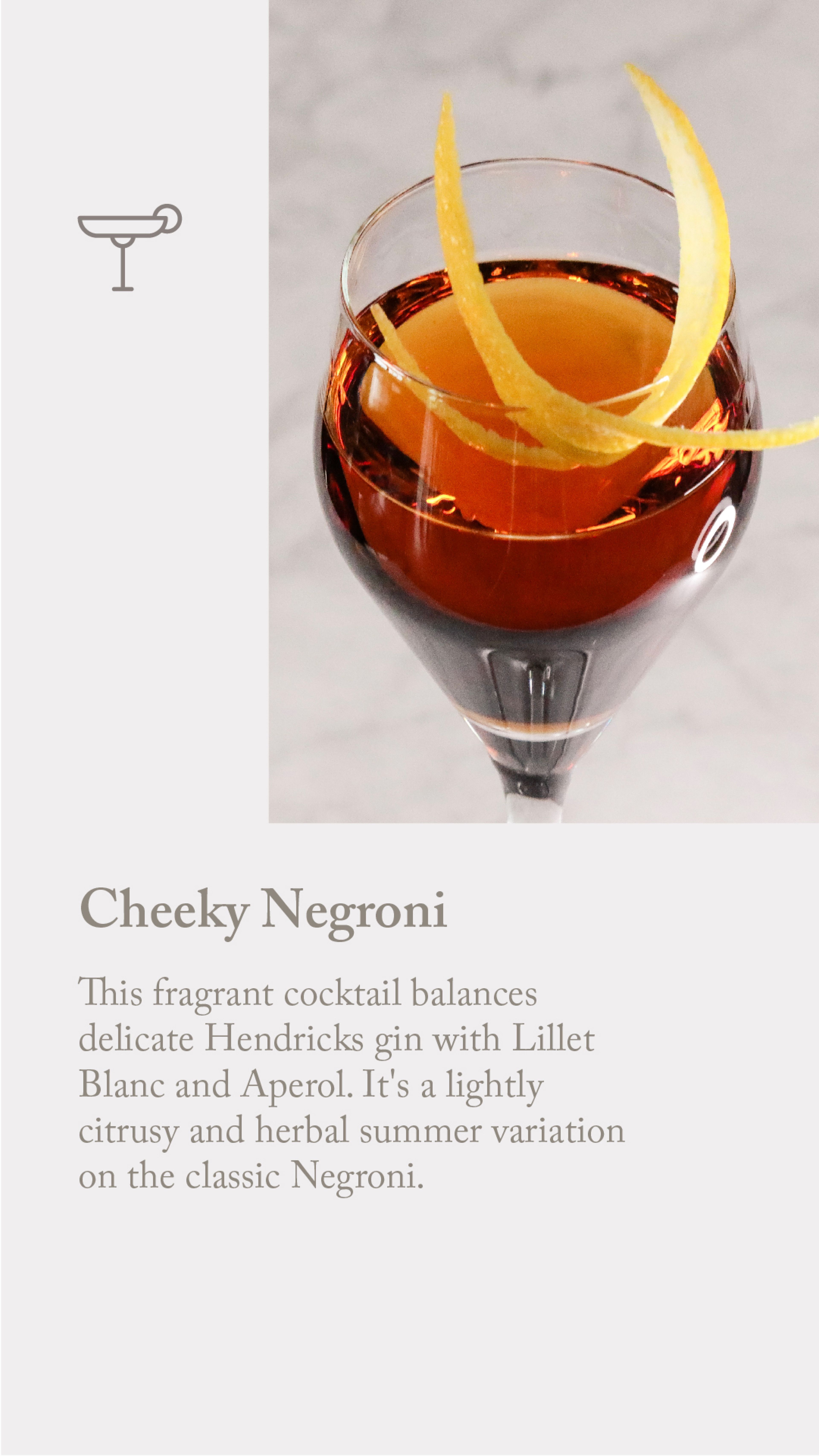Cheeky Negroni