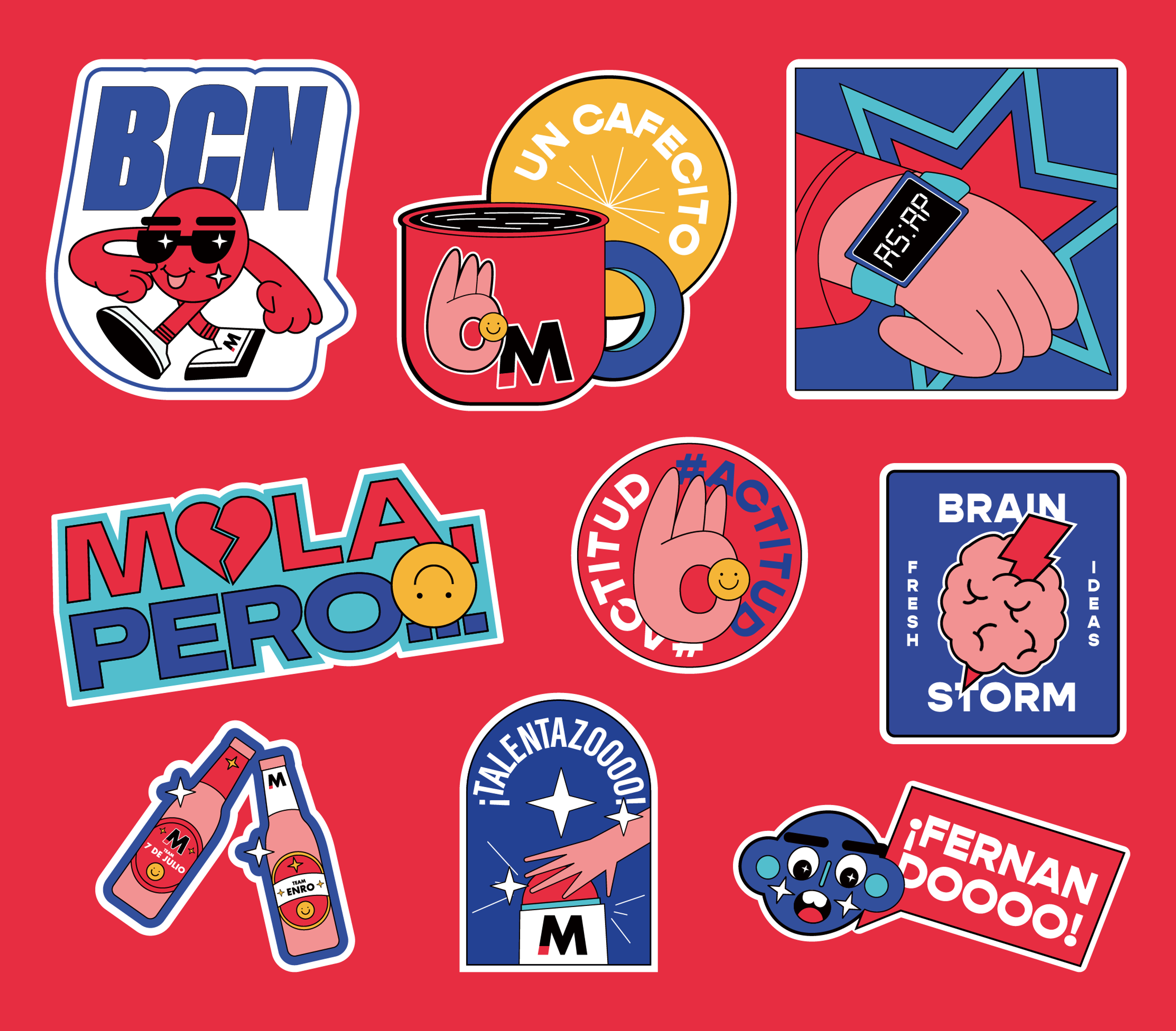 Illustrations Stickers