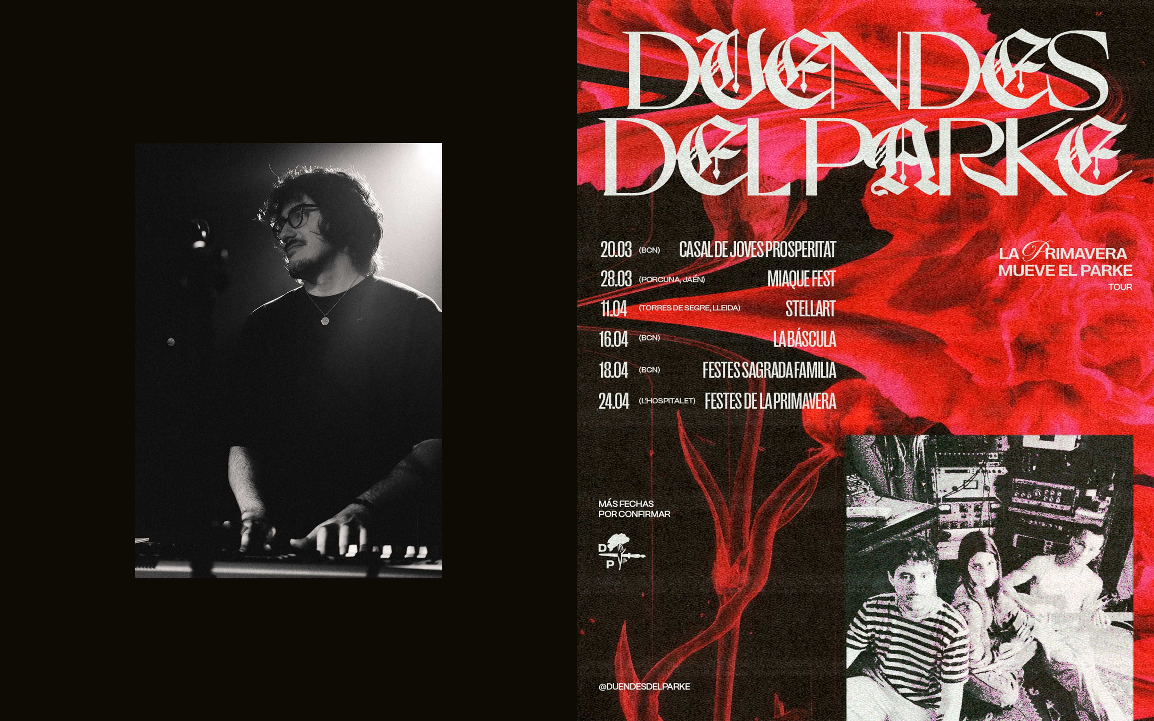 Duendes del Parke Tour Primavera Poster