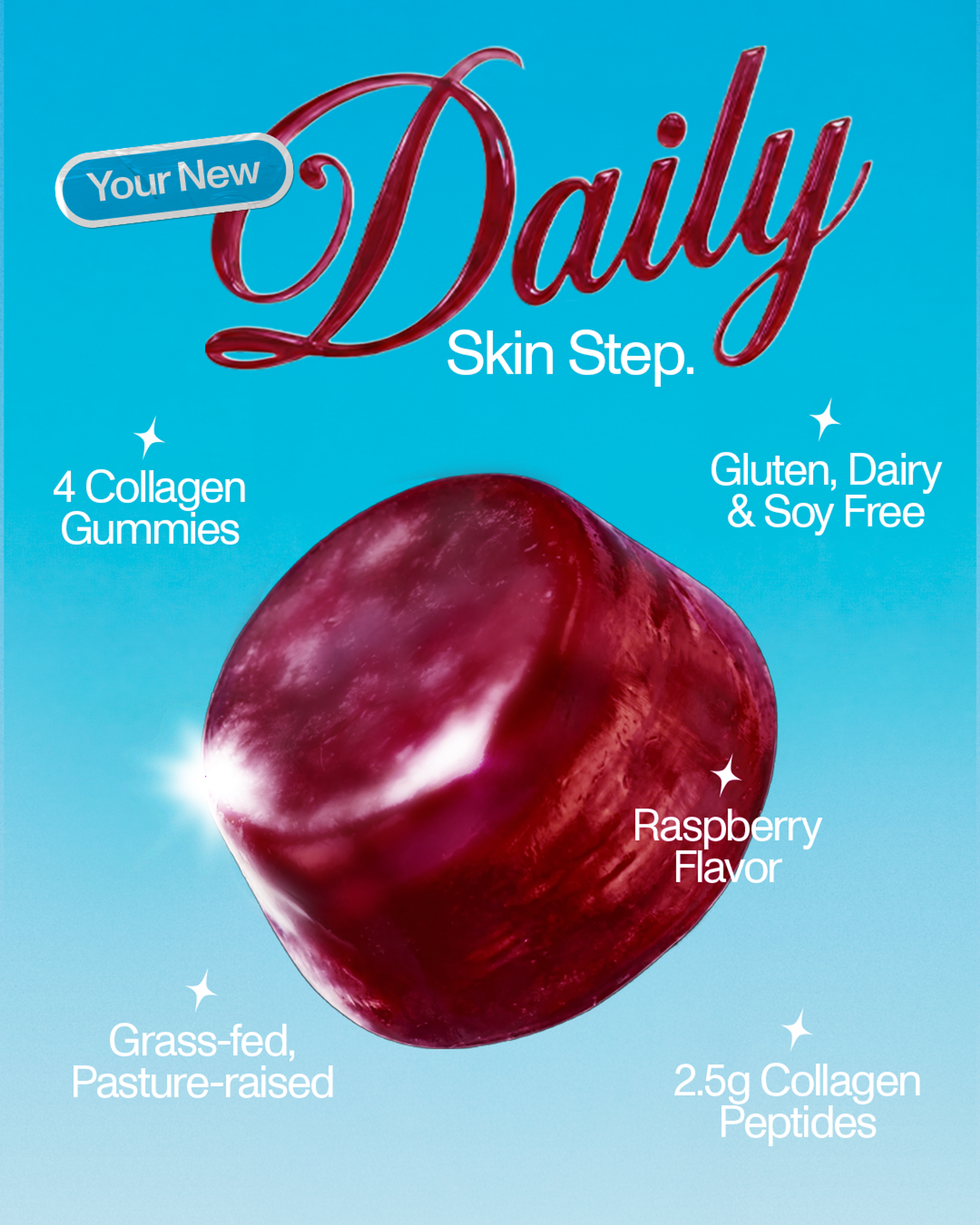 Vital Proteins Collagen Raspberry Gummies