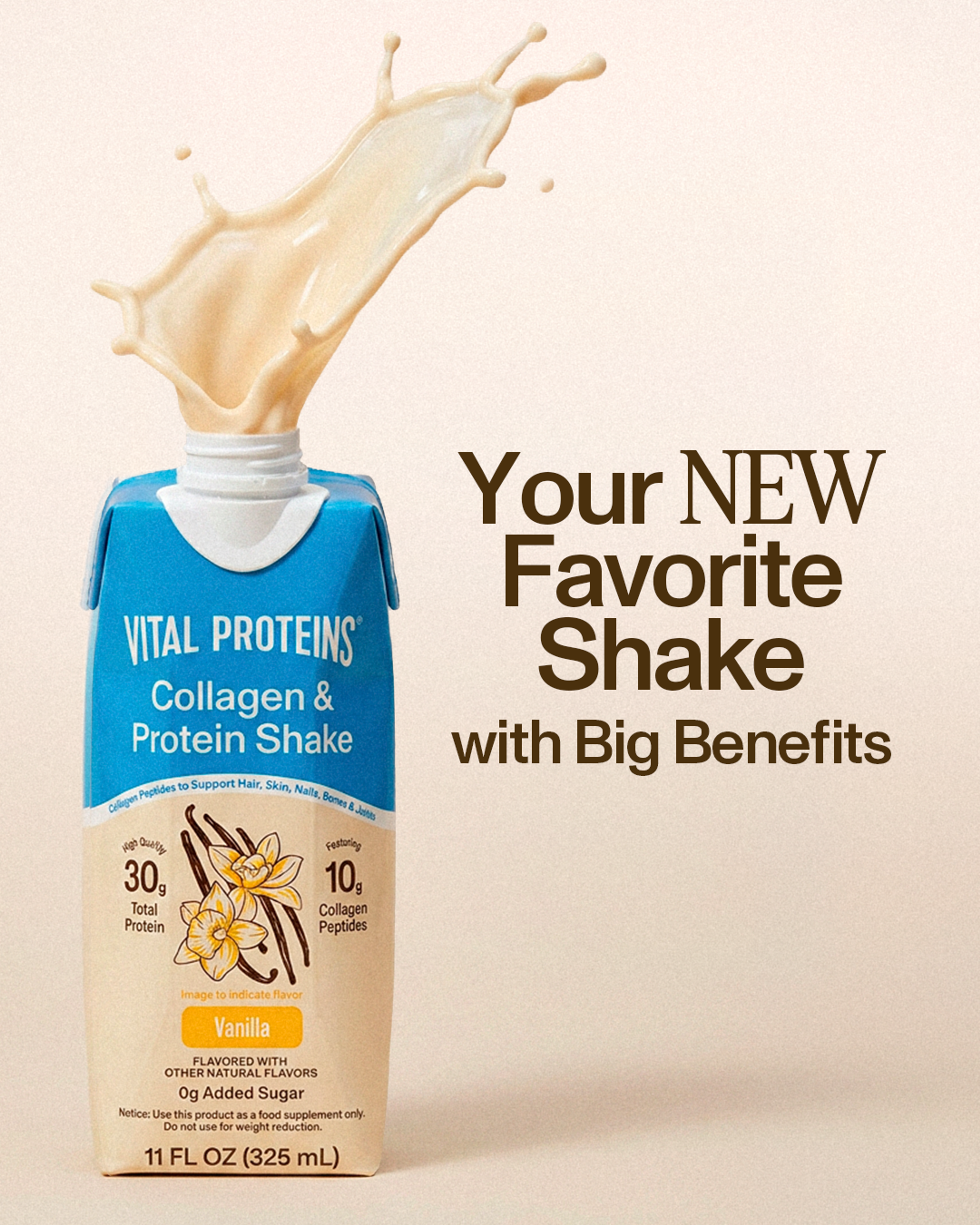 Vital Proeteins Vanilla Shake