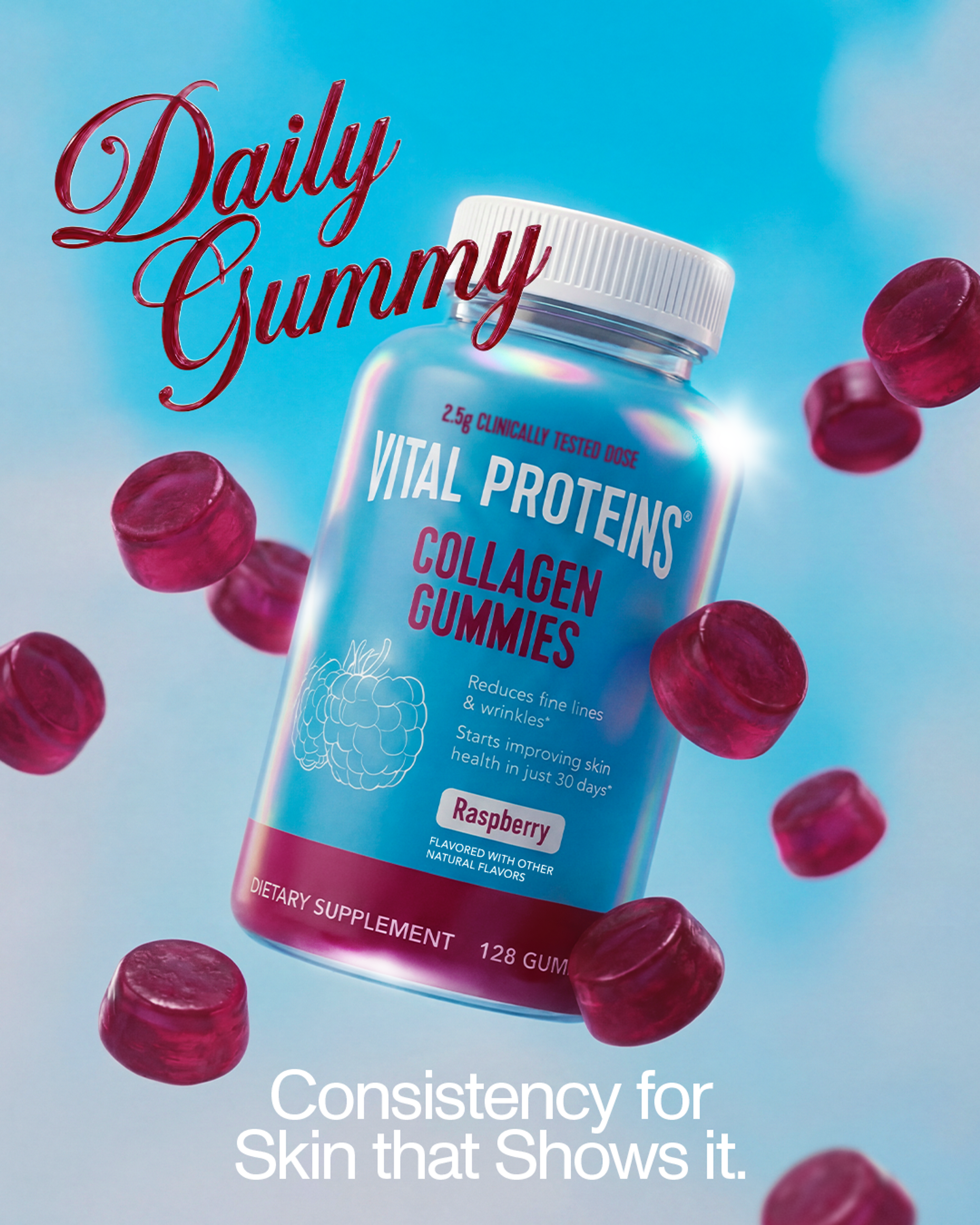 Vital Proteins Collagen Raspberry Gummies