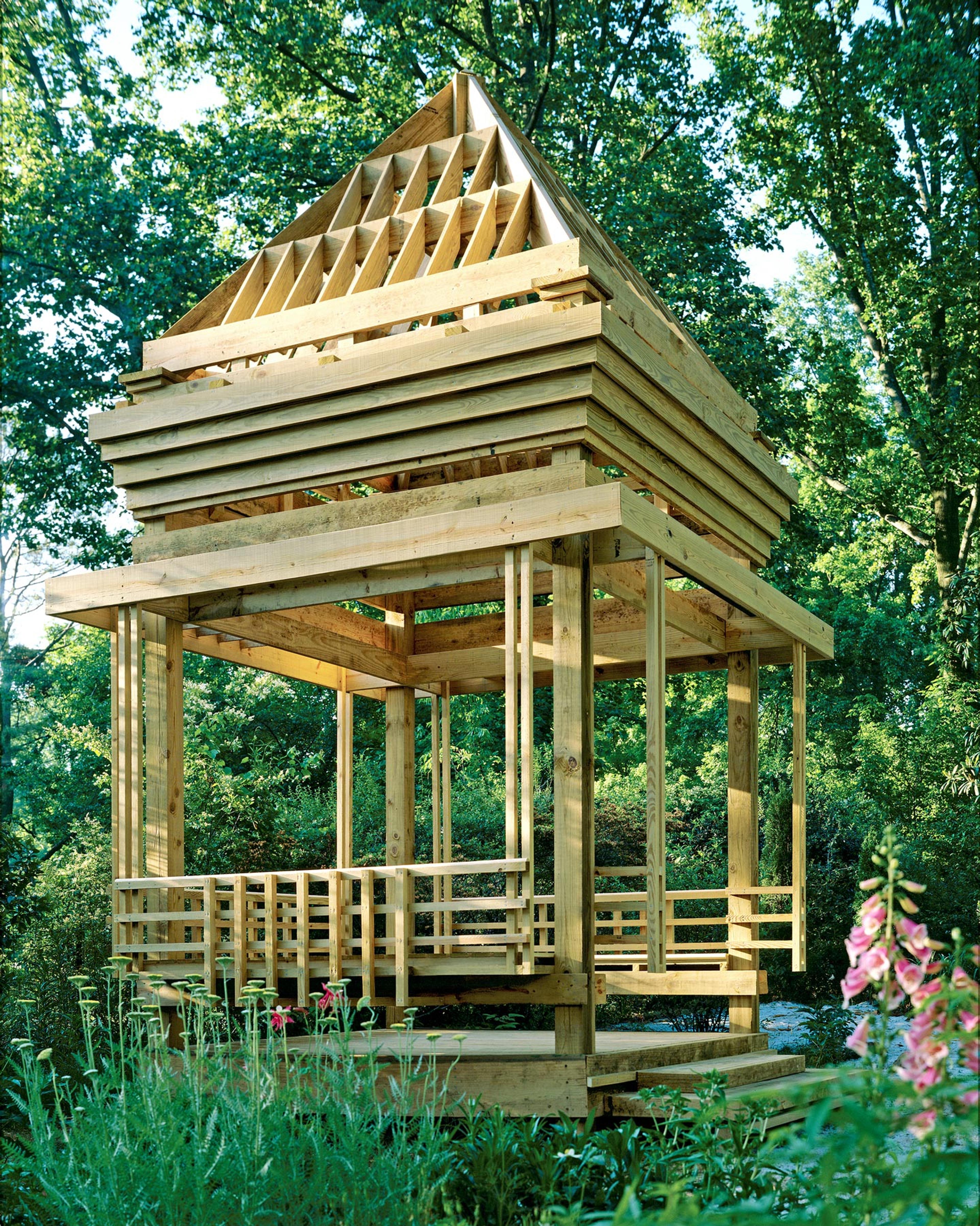 Gazebo made with Koppers' wood