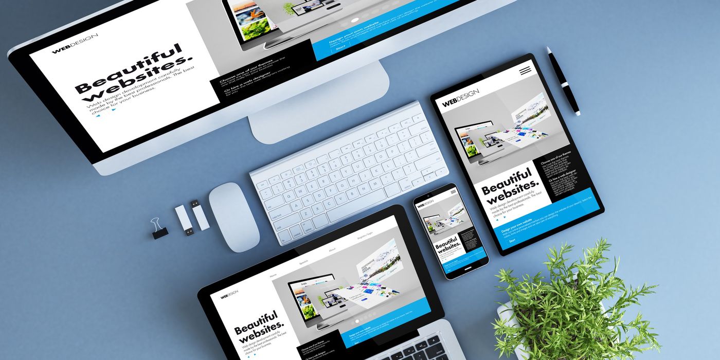 website on multiples screens