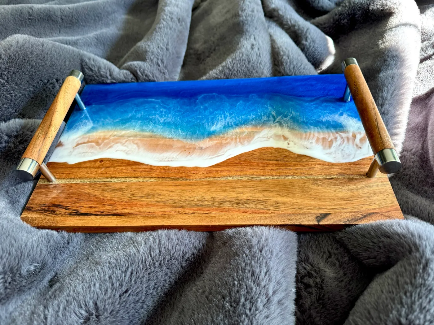 Coastal Waves Crashing