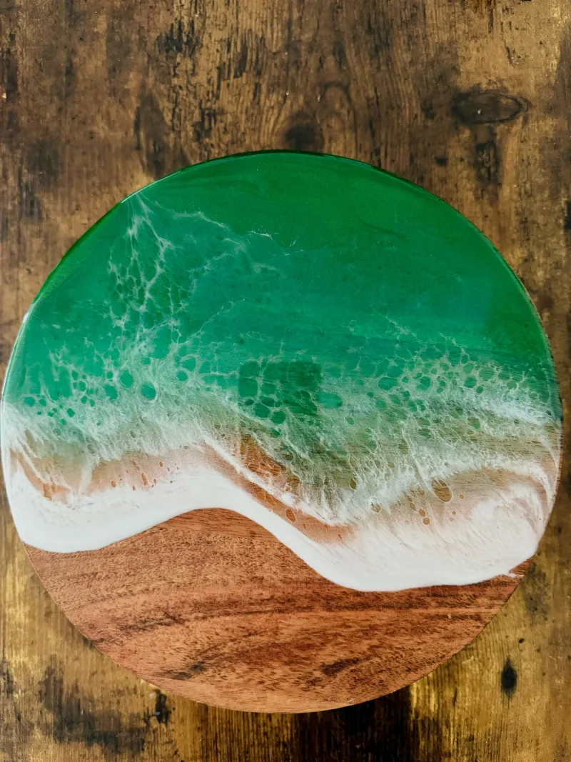 Coastal Waves Yin Yang