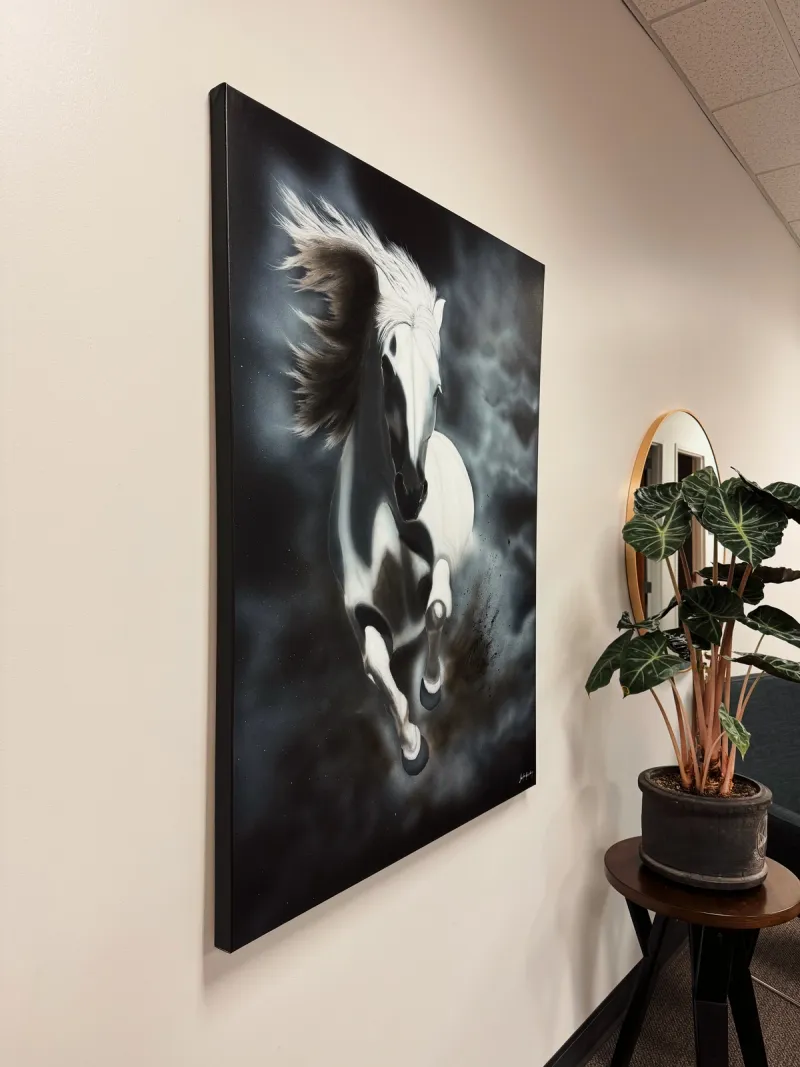 Stallion in Storm