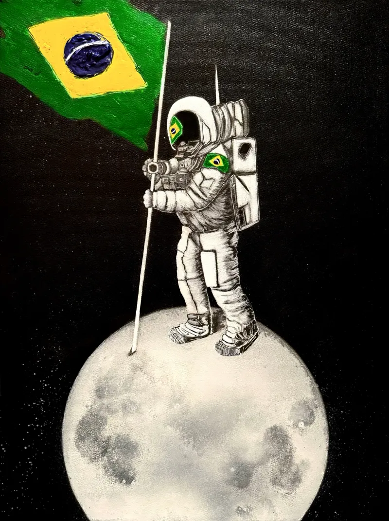 Brazilian Moon Landing