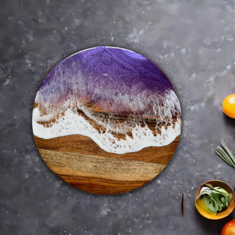 Purple Mountain Landscape