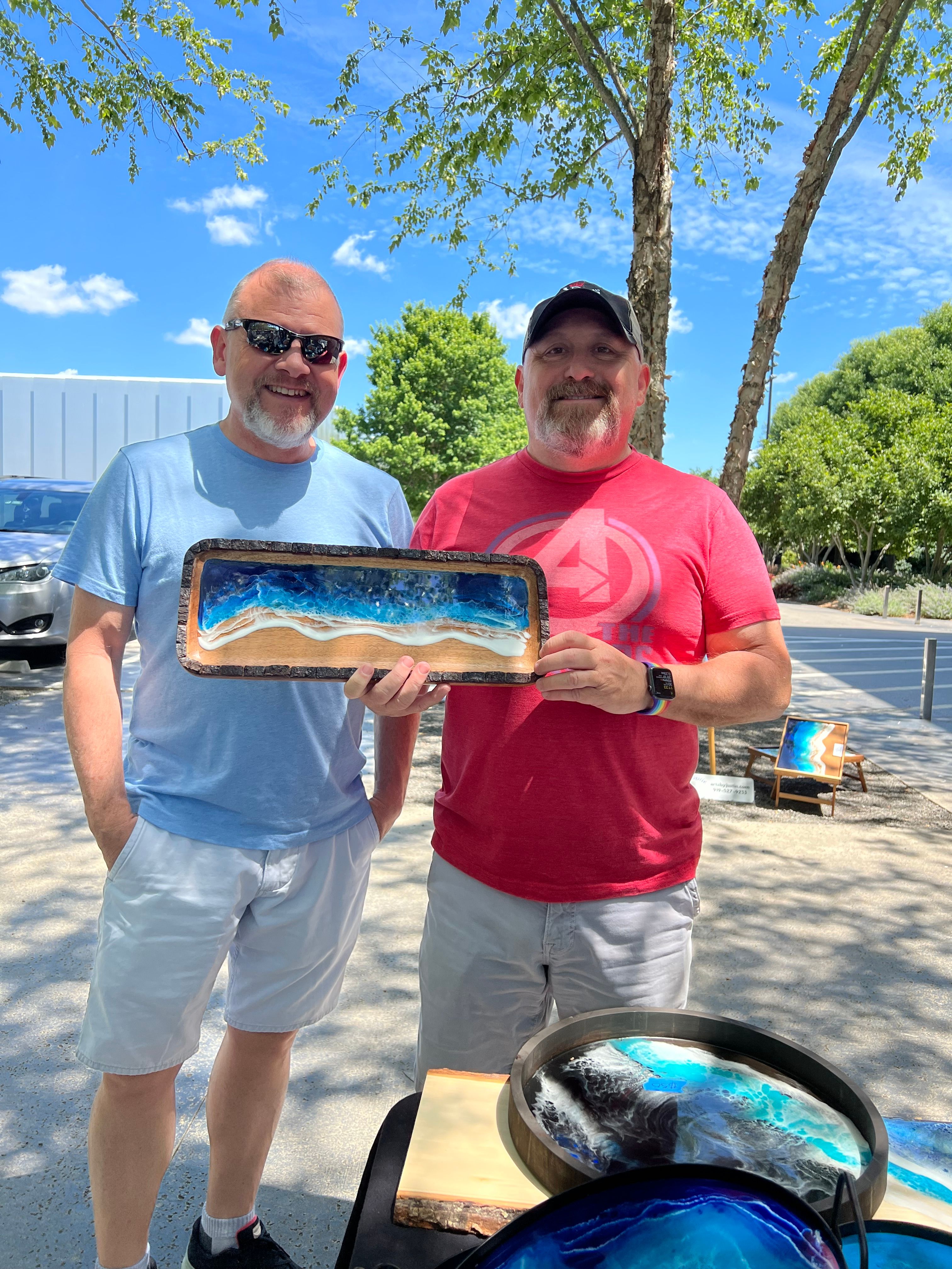Ocean Resin Art