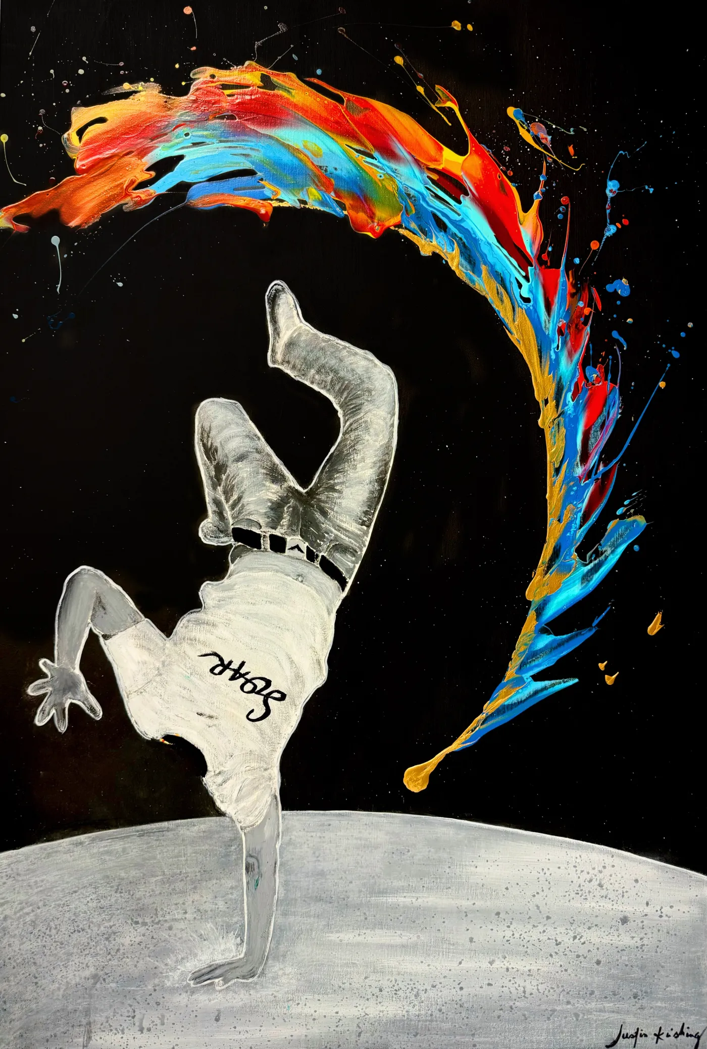 Cosmic Handstand