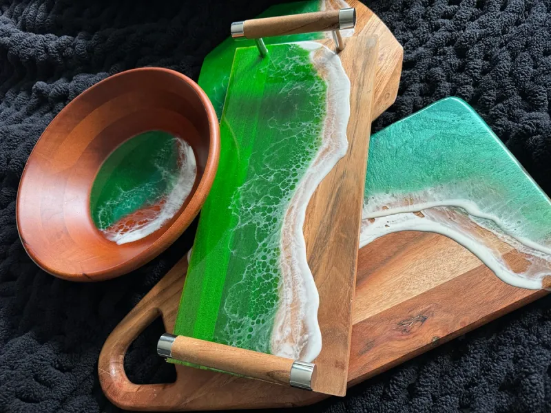 Emerald Ocean Wave