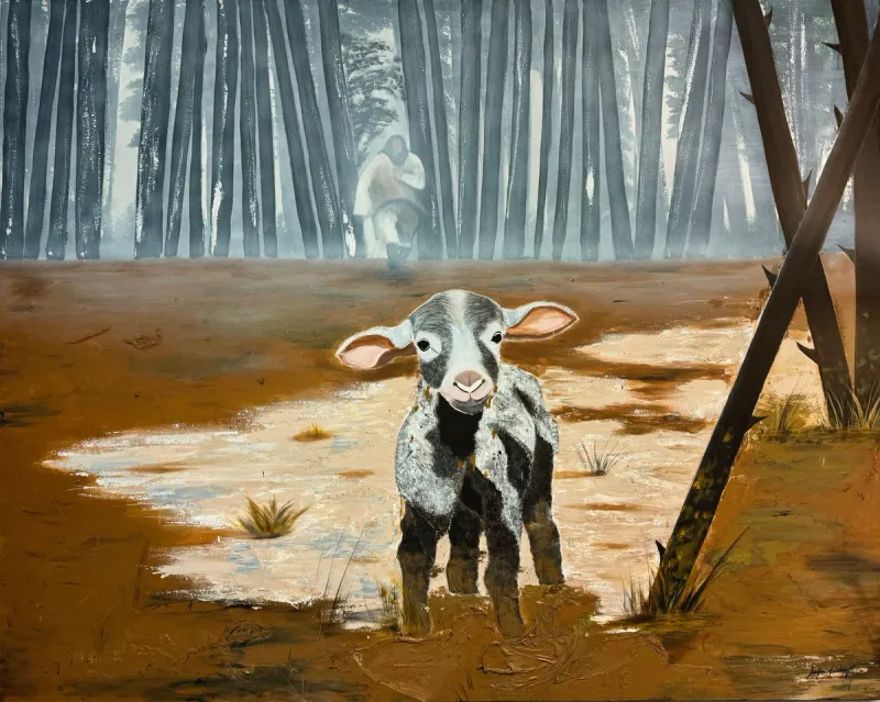 Goat in Wetlands