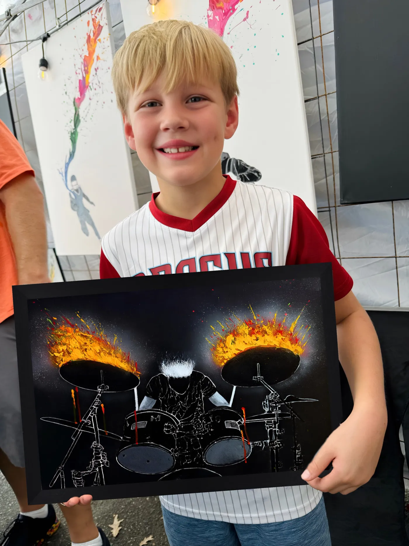 Drums On Fire