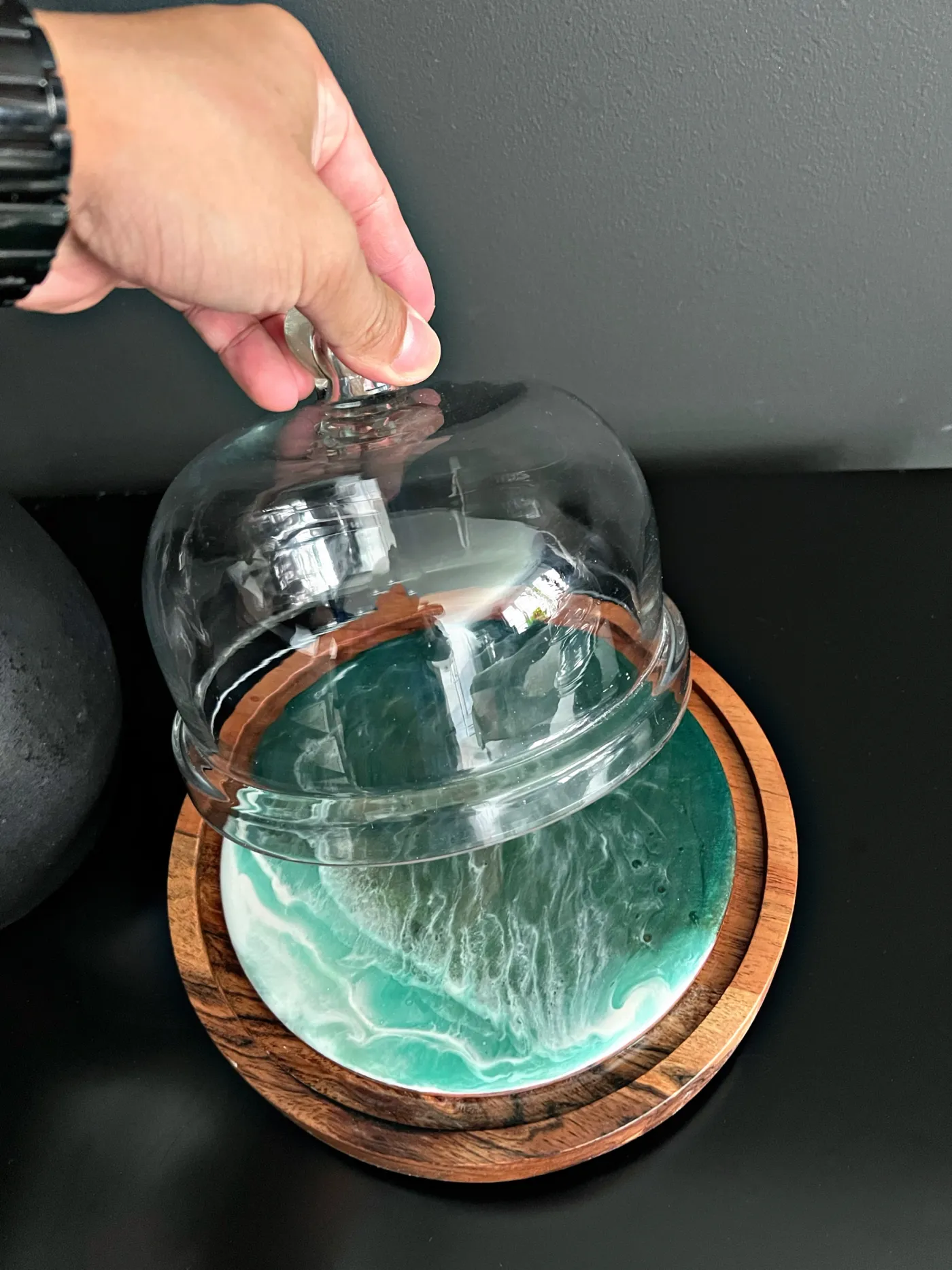 Coastal Reverie Under Glass