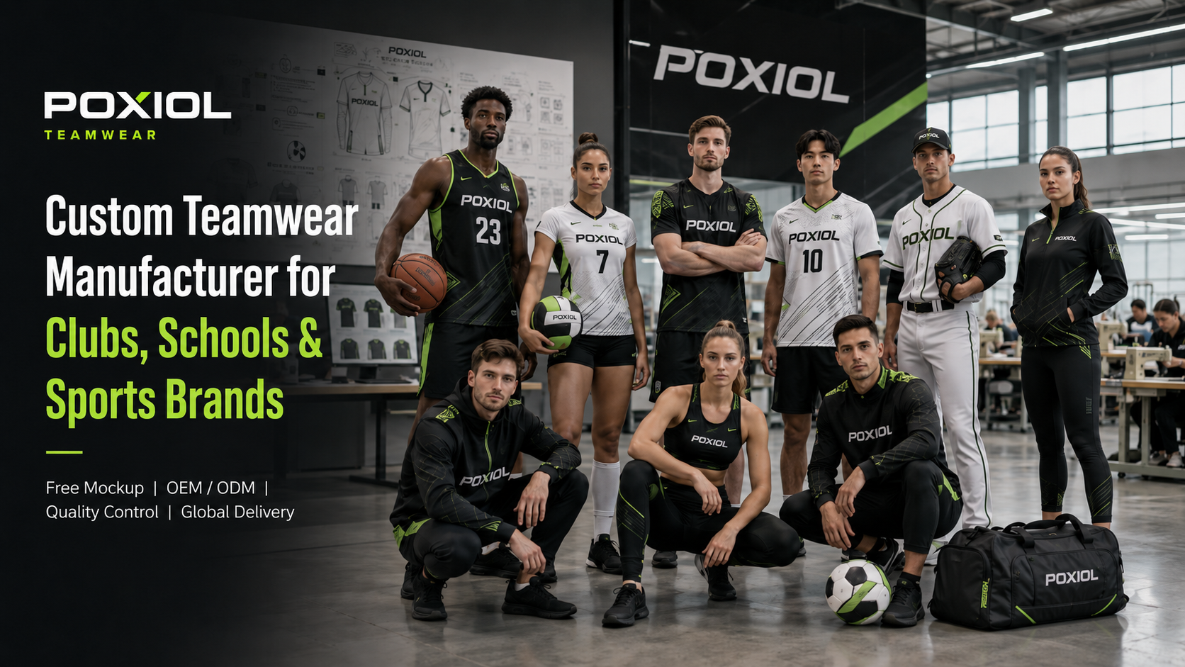 POXIOL Soccer Teamwear Supplier Uk