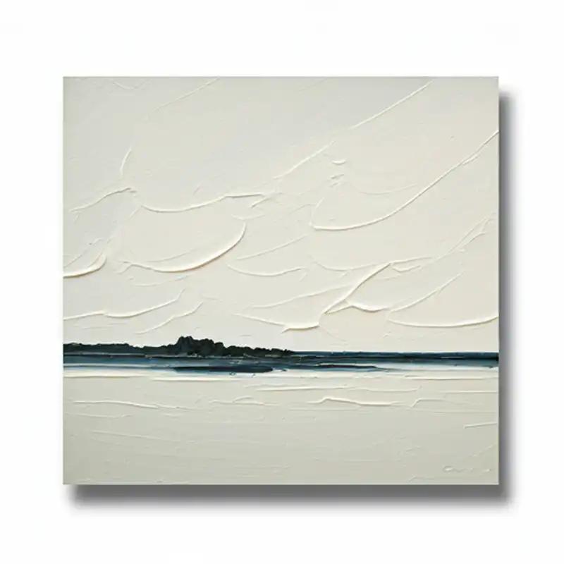 Getextureerd olieverf portret