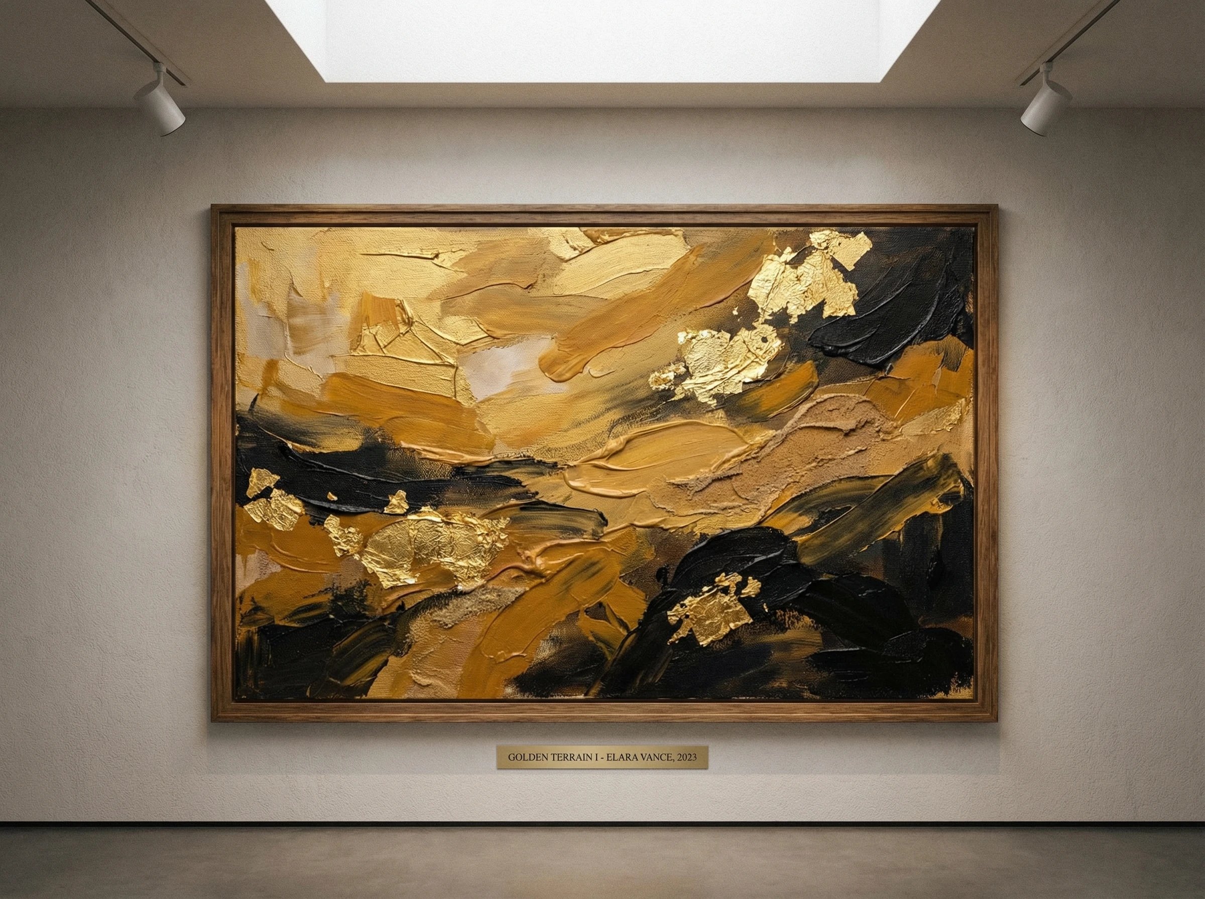 Abstract werk uit de collectie van Het Kunstbedrijf