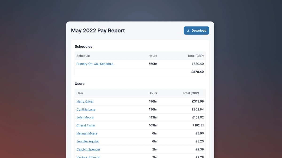 Calculate on-call pay | Changelog | incident.io