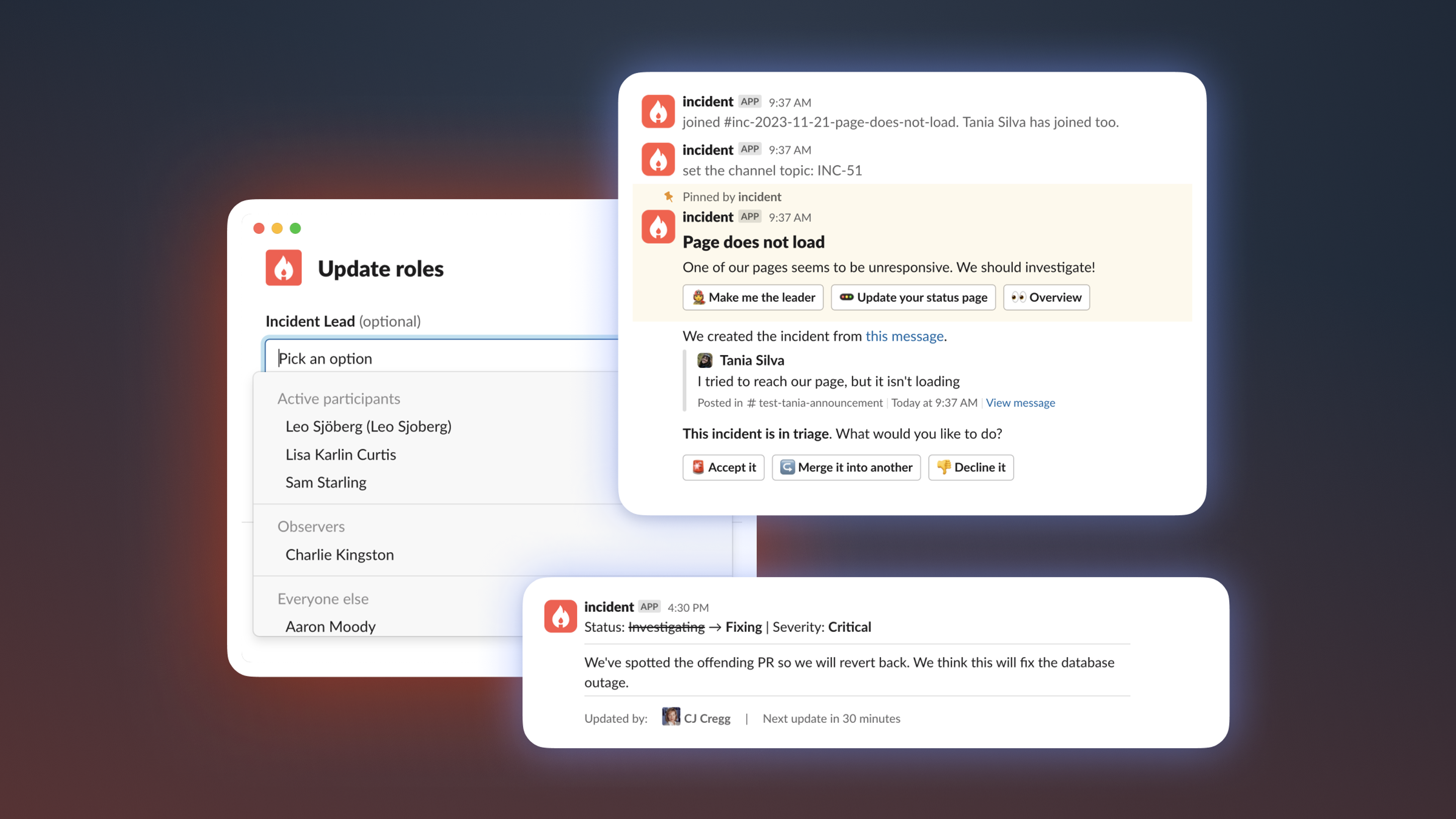 Improvements to the Slack channel experience