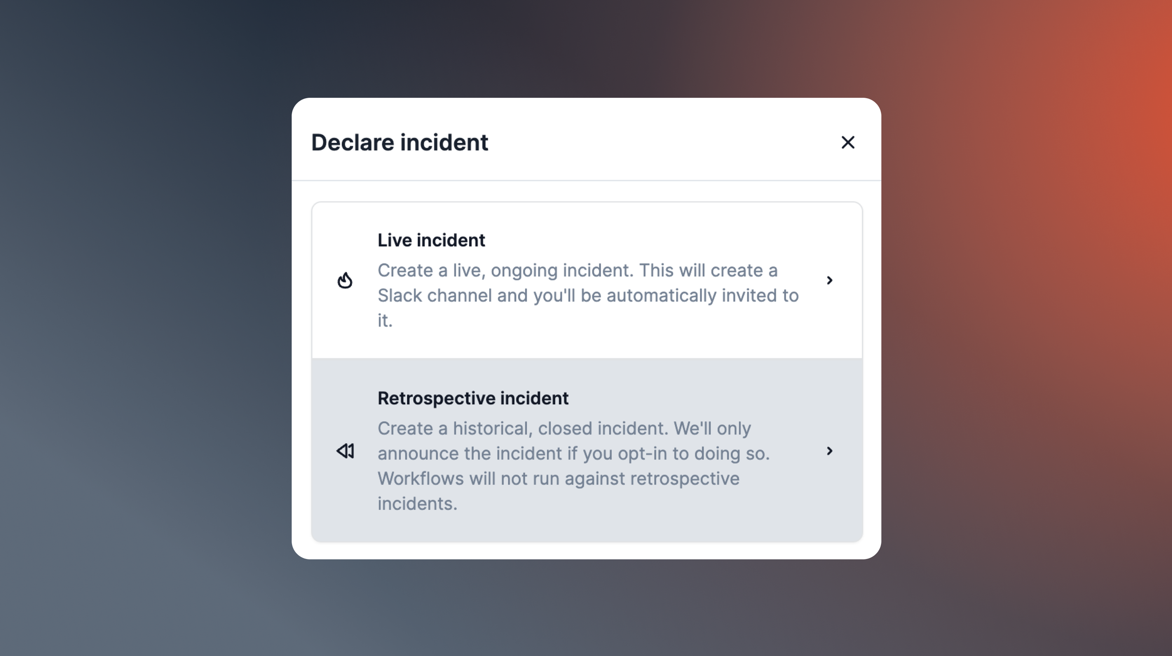 Retrospective incidents, post-mortem policies & policy reports