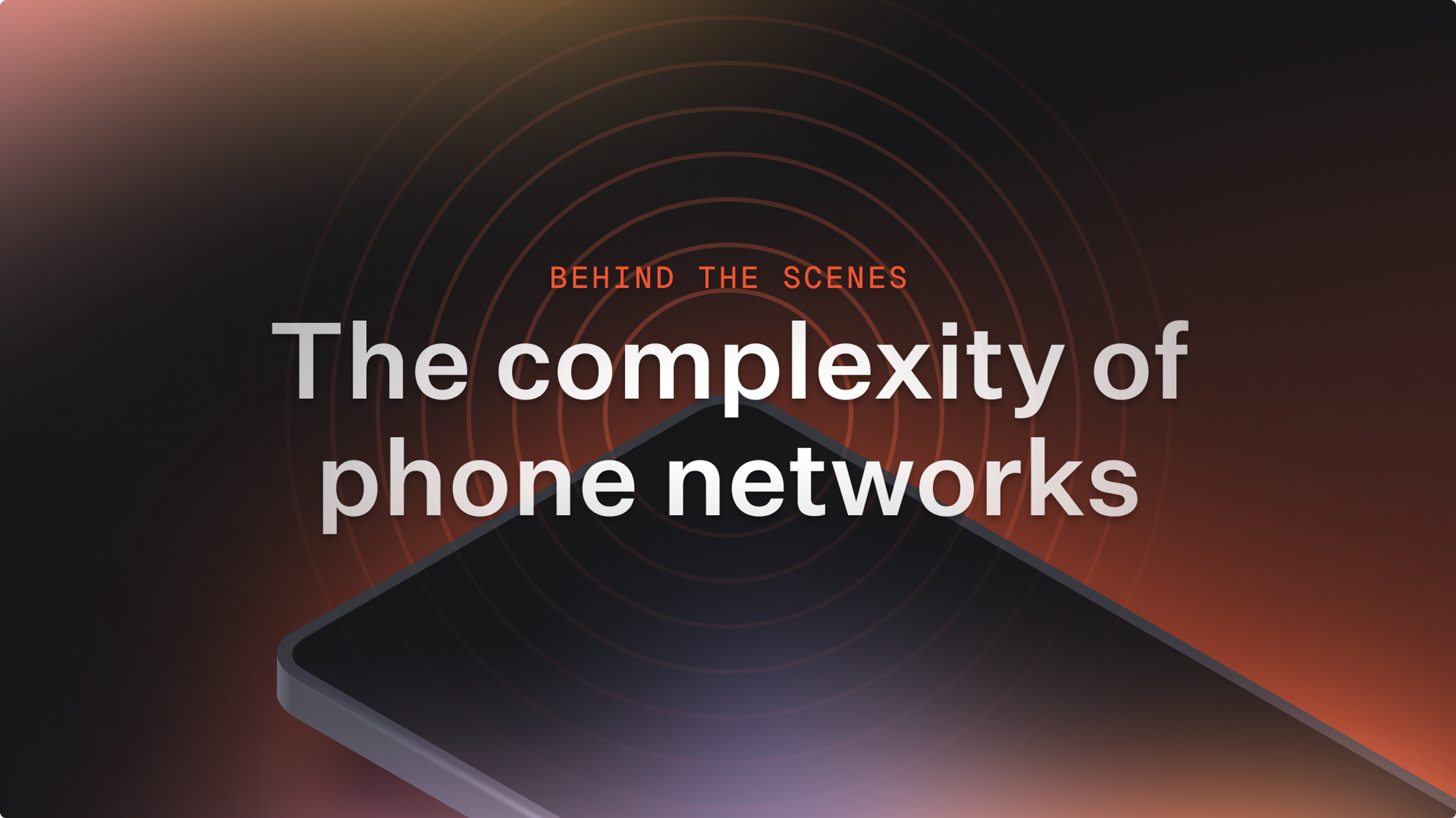 Building On-call: The complexity of phone networks