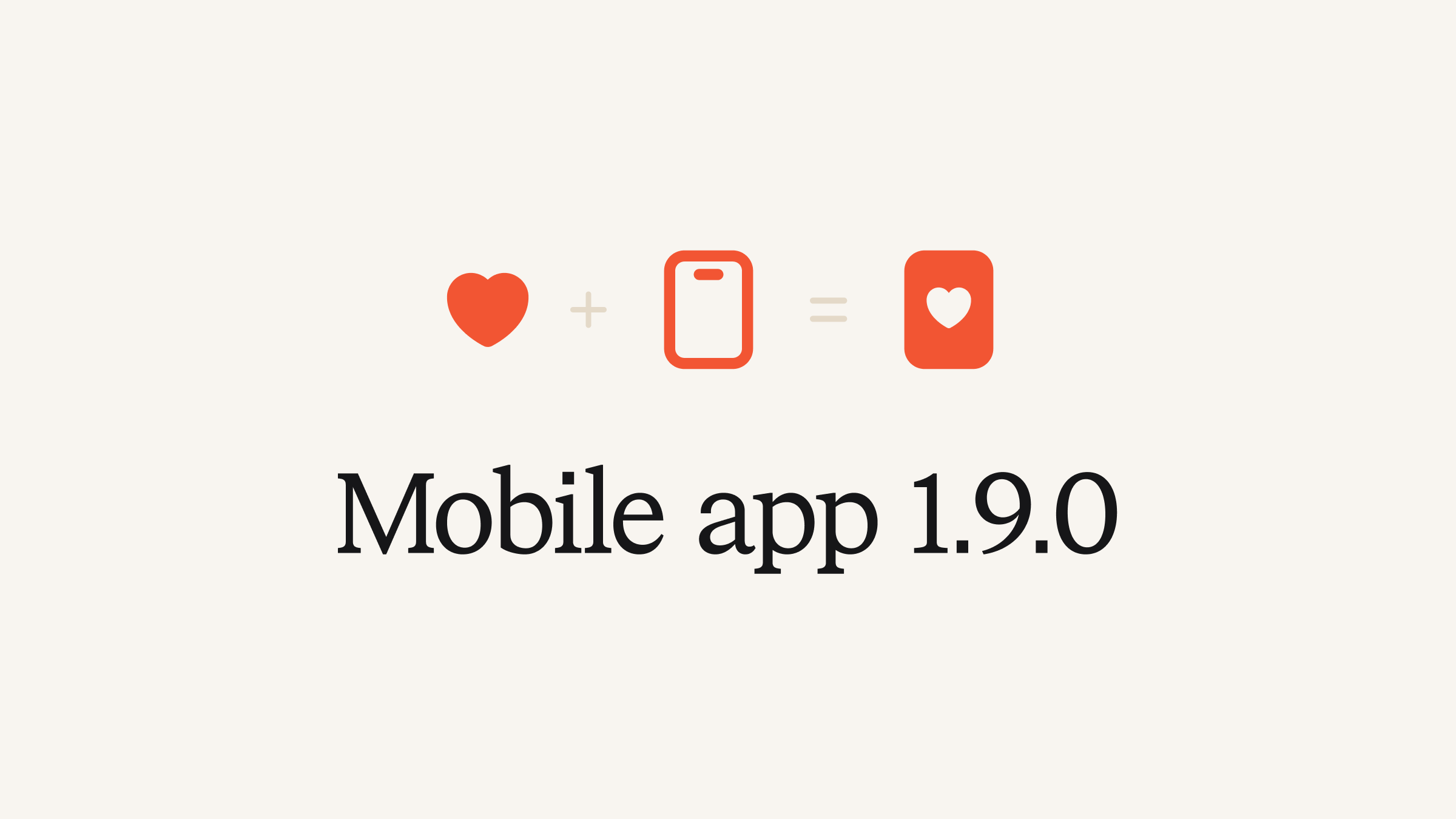 Mobile app 1.9.0