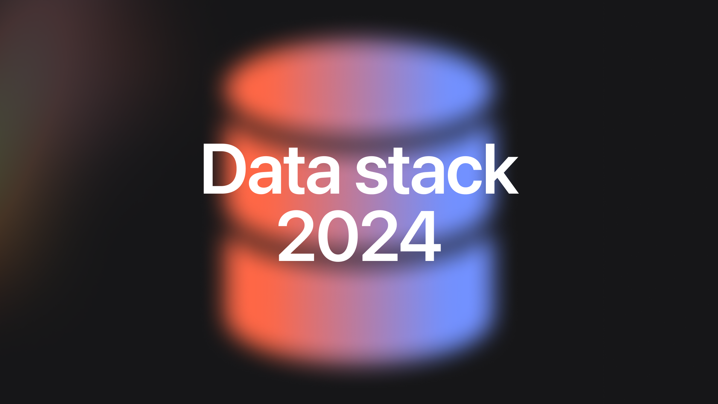 Data stack 2024