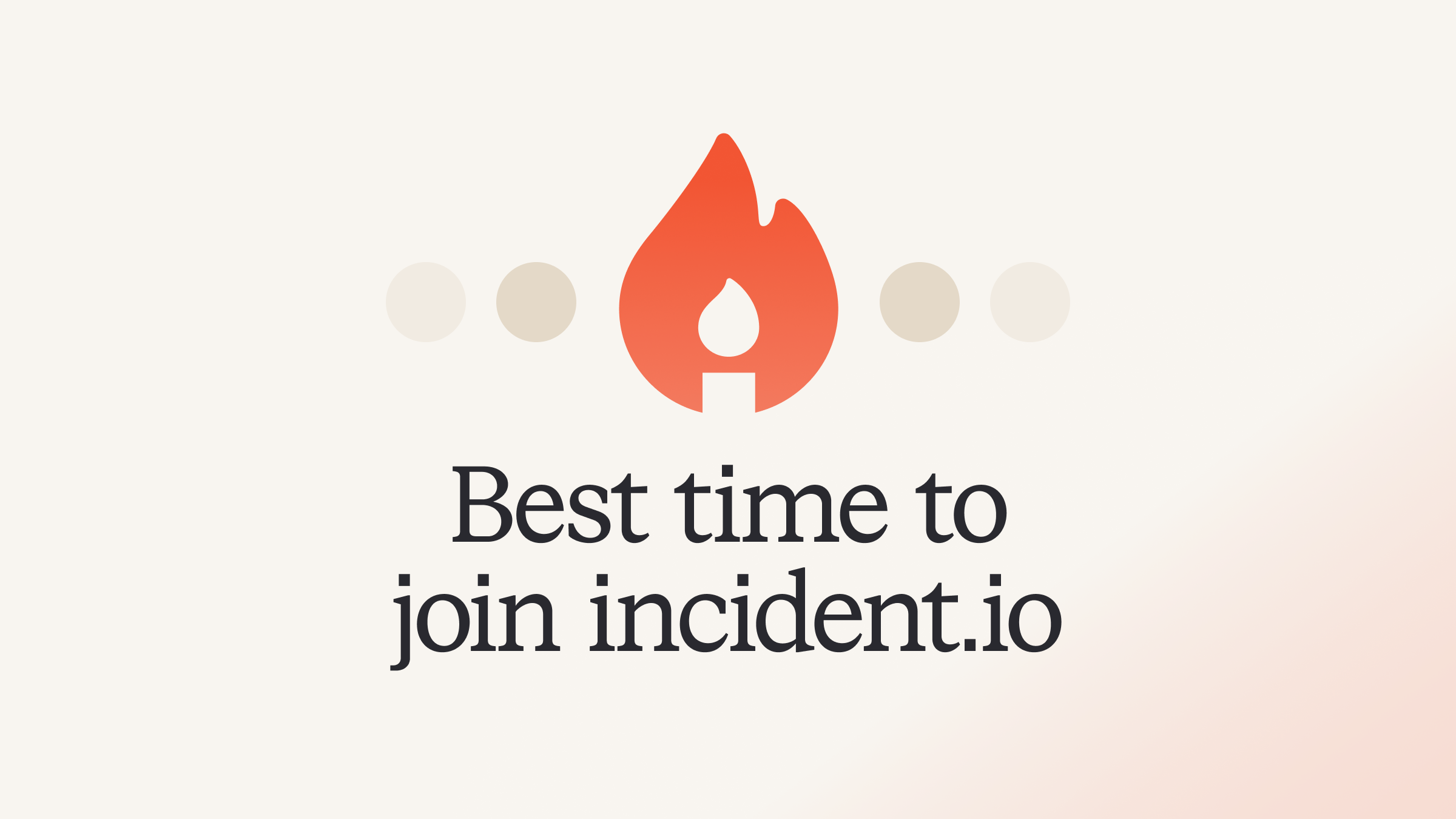 Come build the future of Incident Response