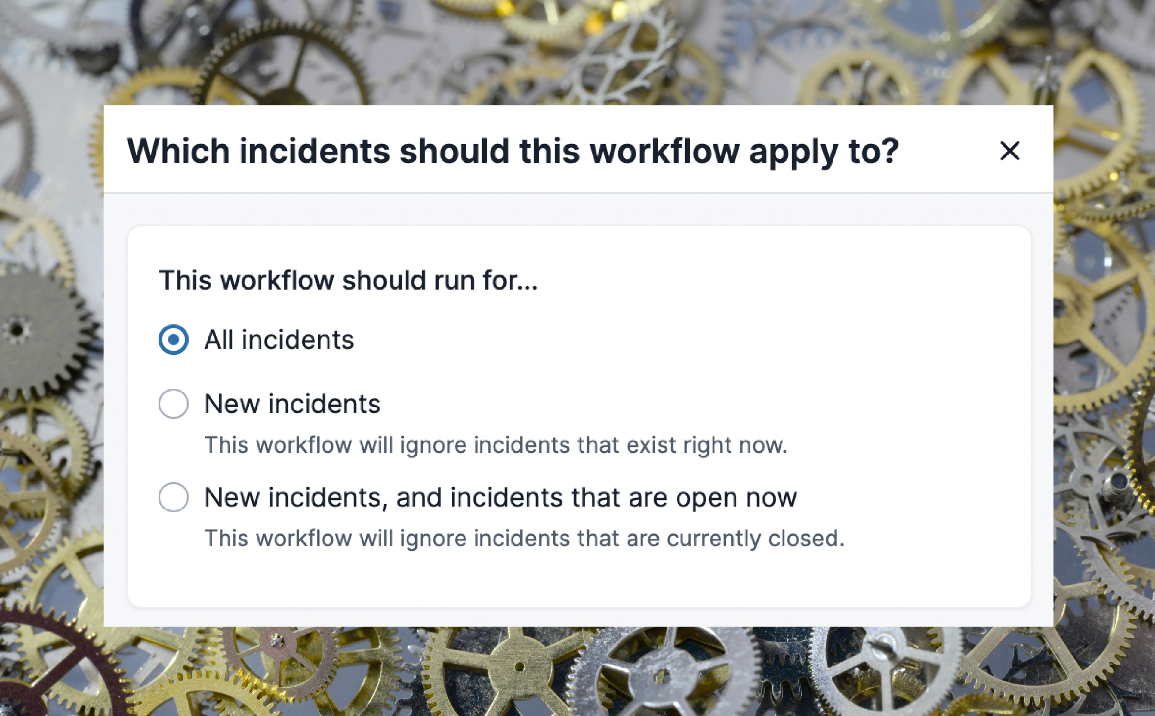 Workflows that cover all the bases