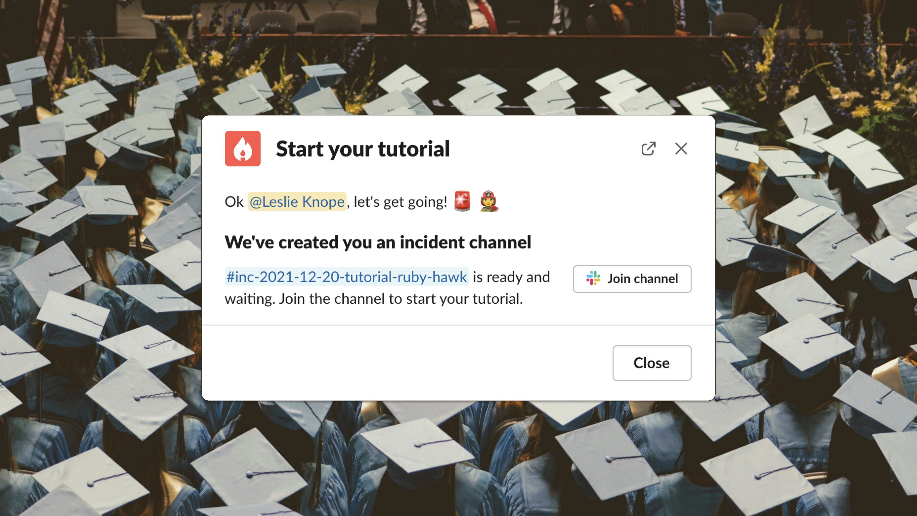 Graduate with /inc tutorial