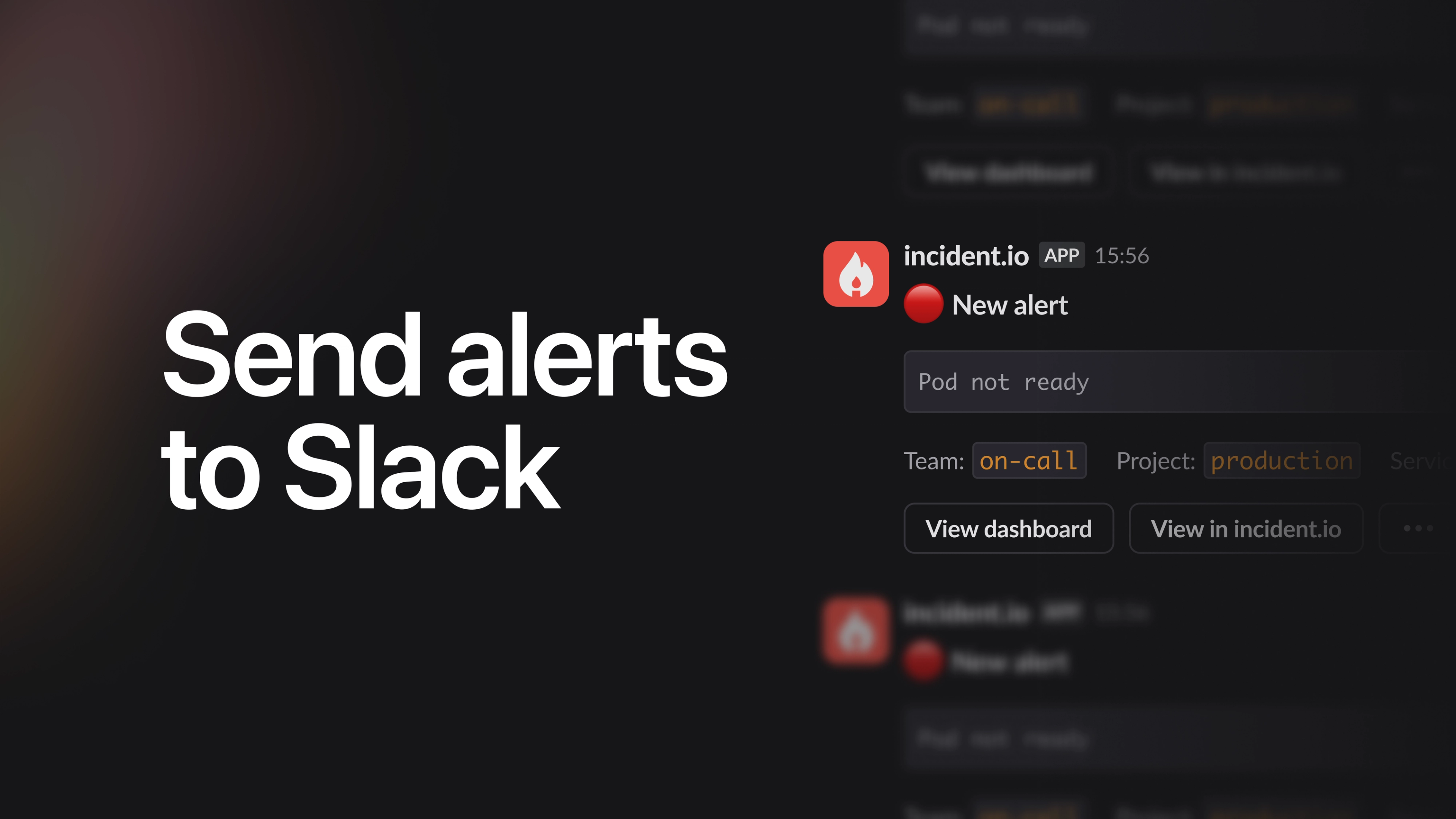 Send alerts to Slack