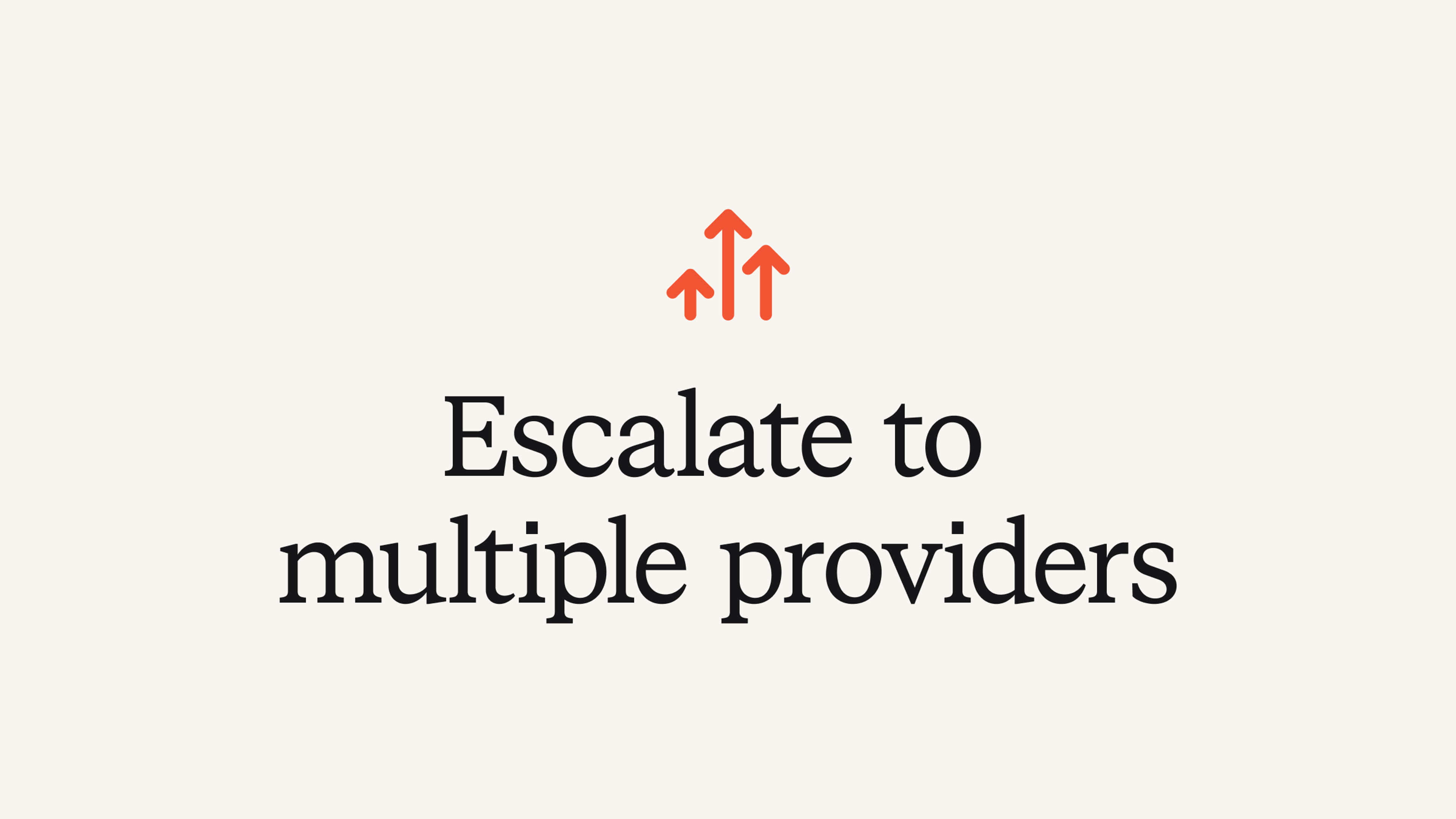 Escalate to multiple paging providers while migrating