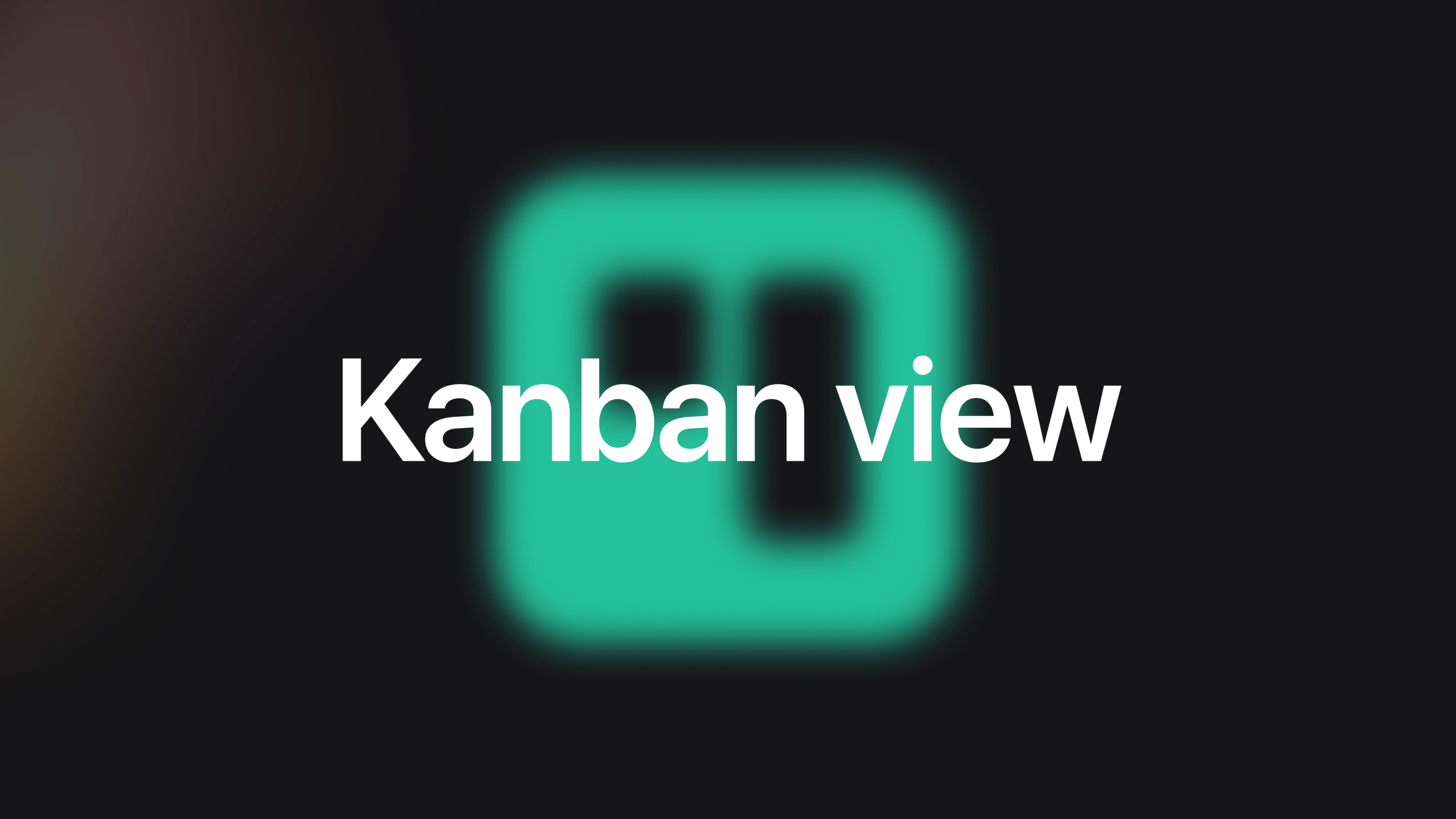 Kanban view
