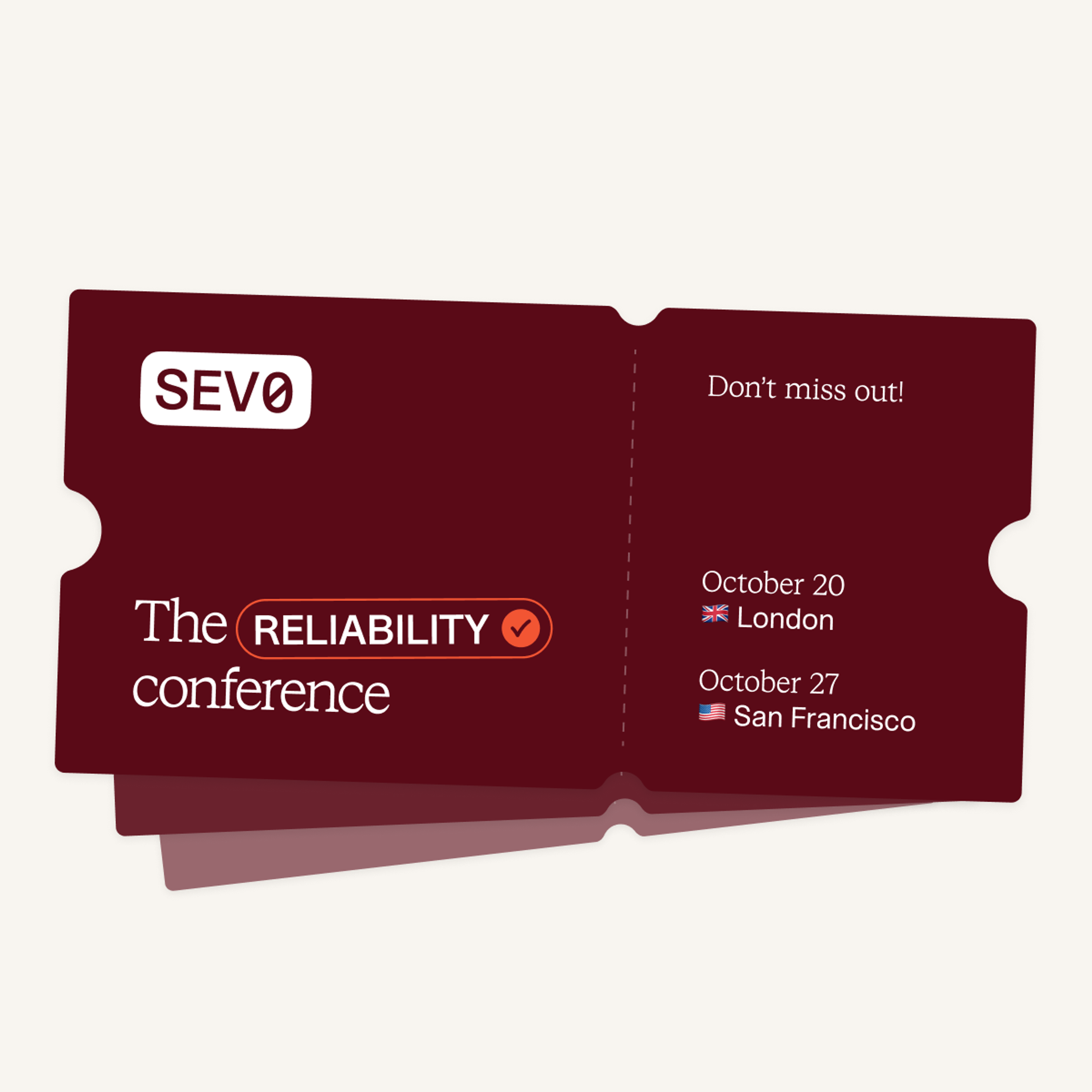 The reliability conference