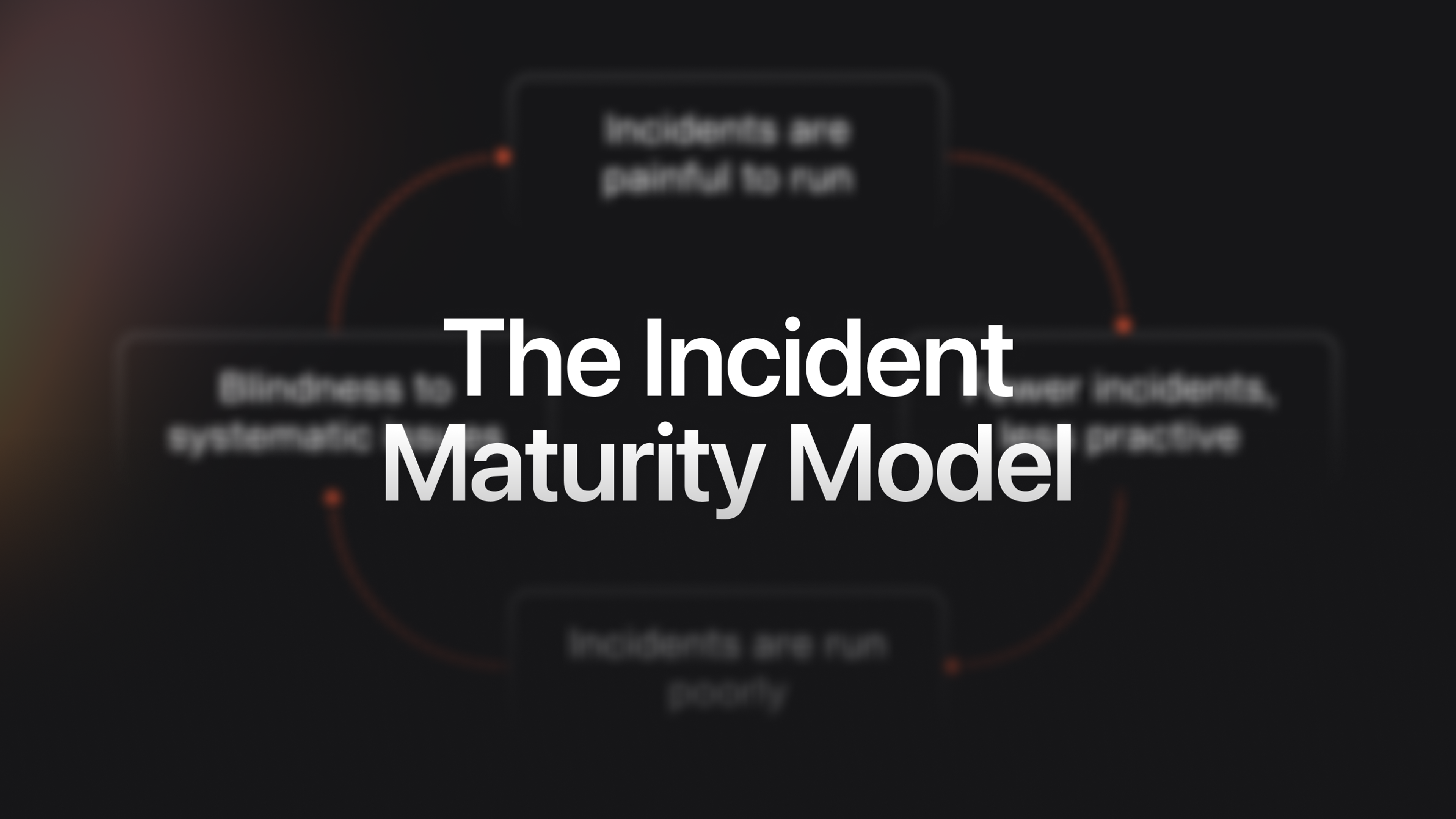 The Incident Maturity Model
