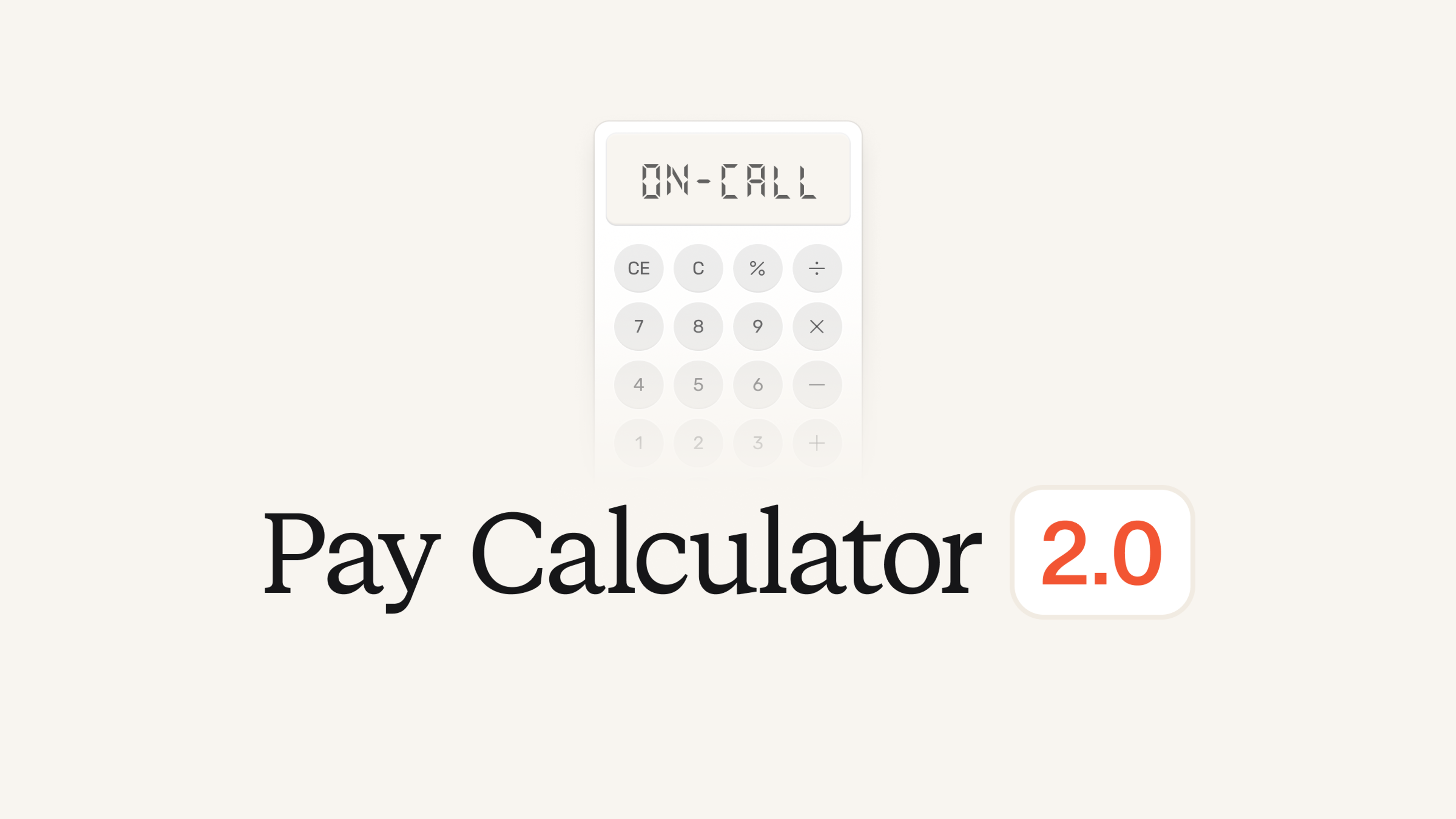 Pay Calculator 2.0