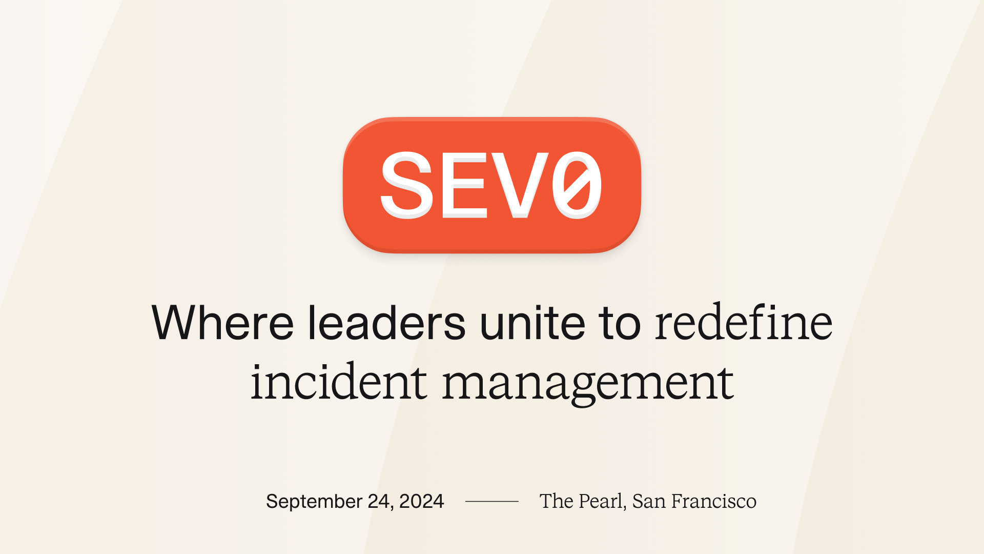 Introducing SEV0