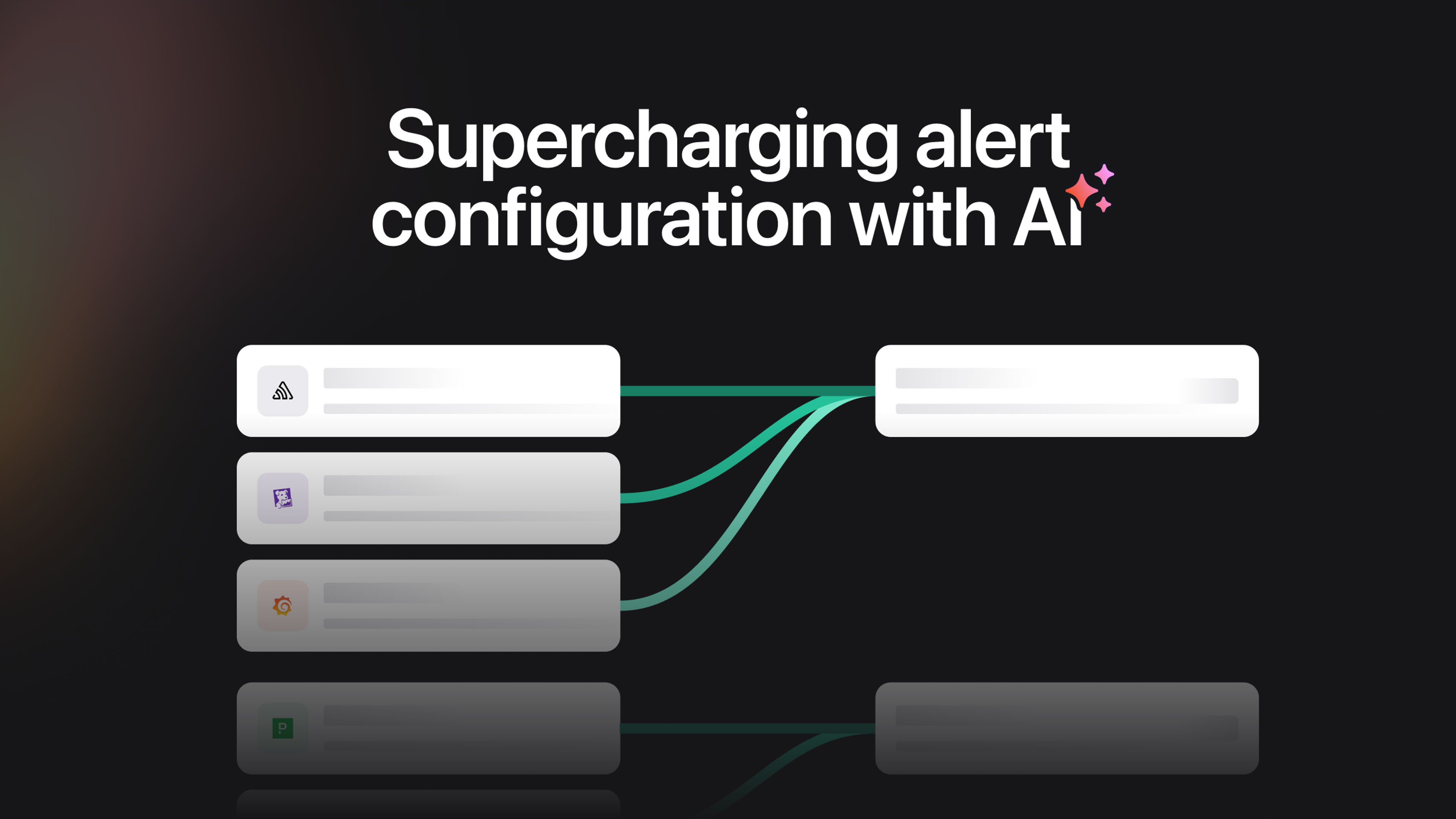 Supercharging alert configuration with AI