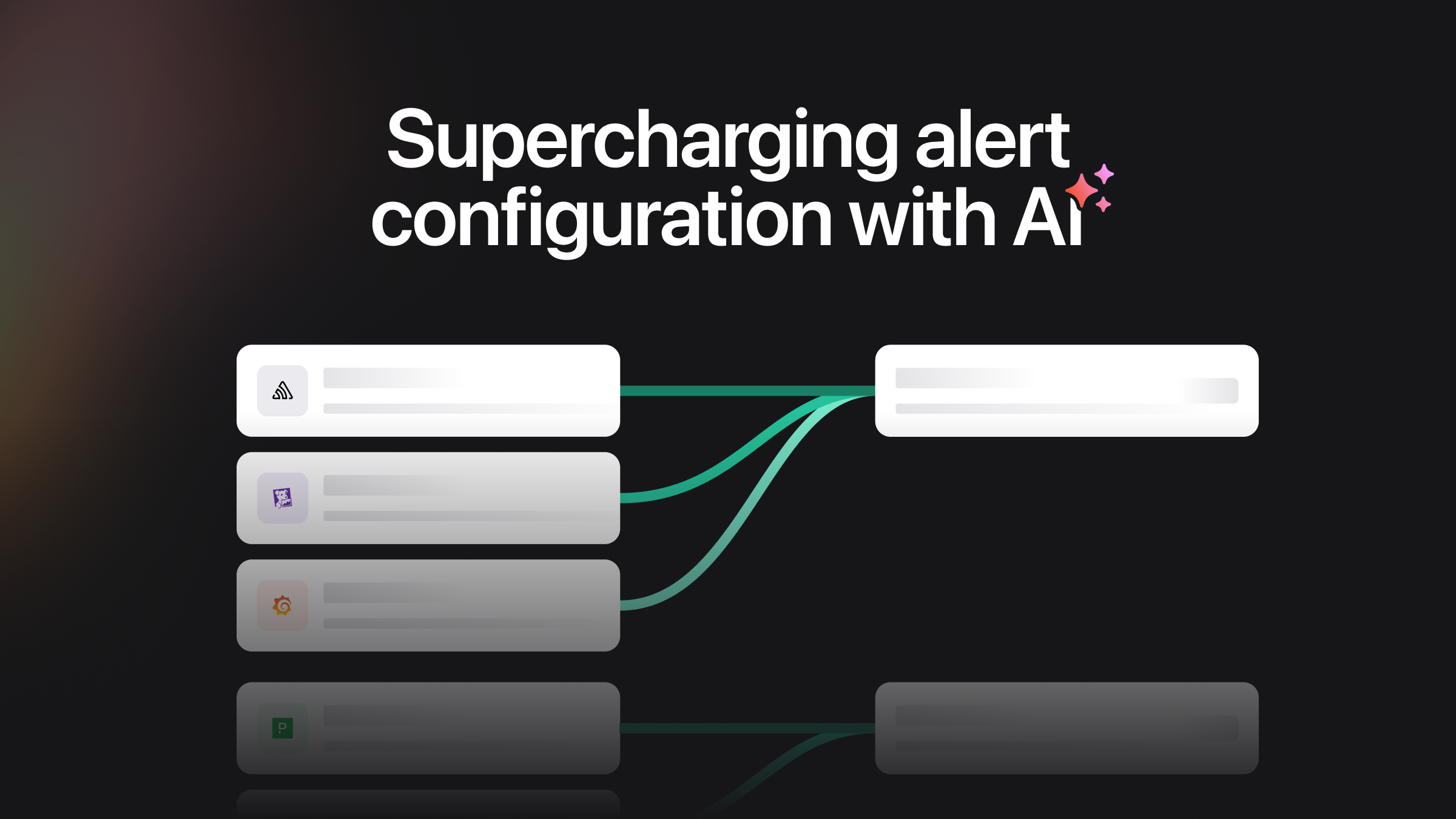 Supercharging alert configuration with AI