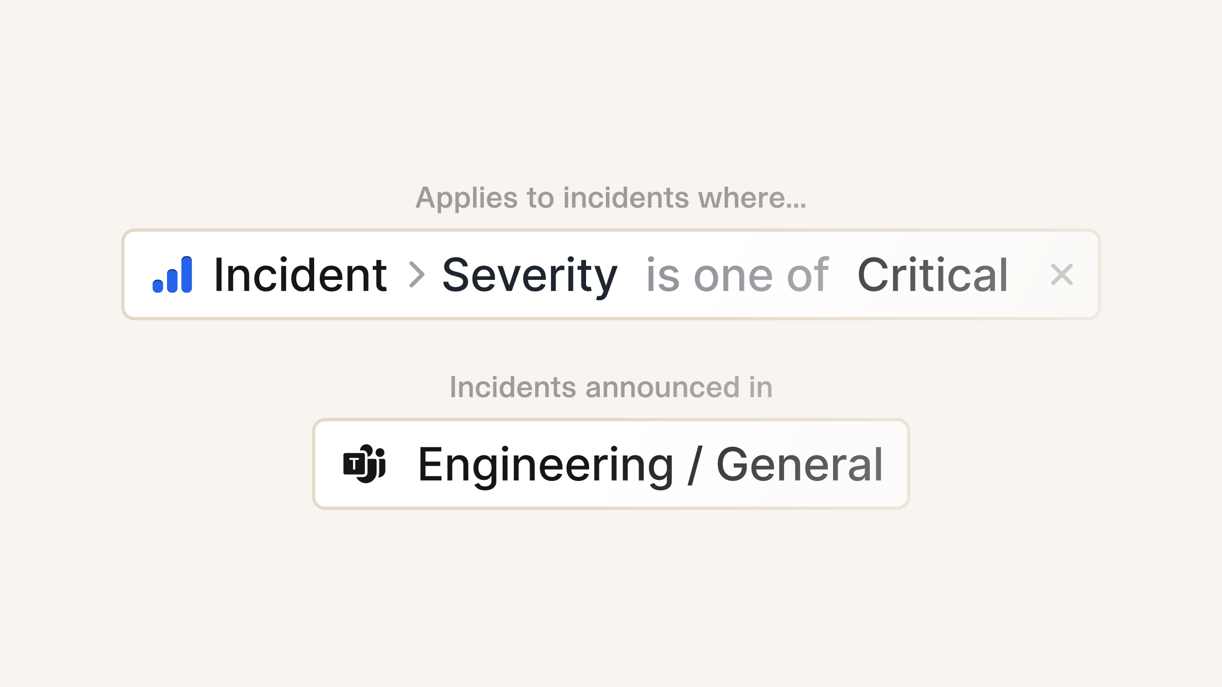 Configurable announcements for Microsoft Teams